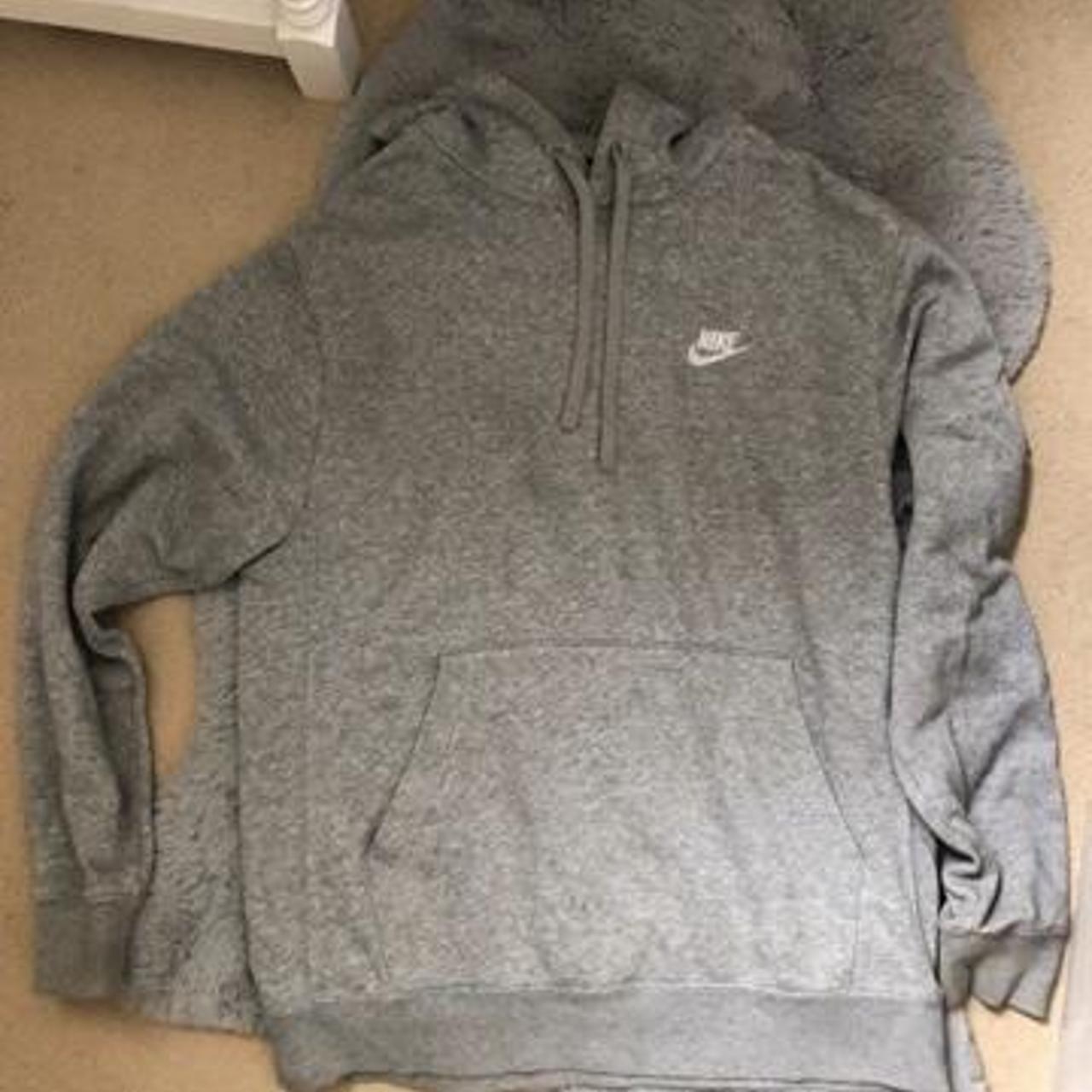 mens nike jumper grey