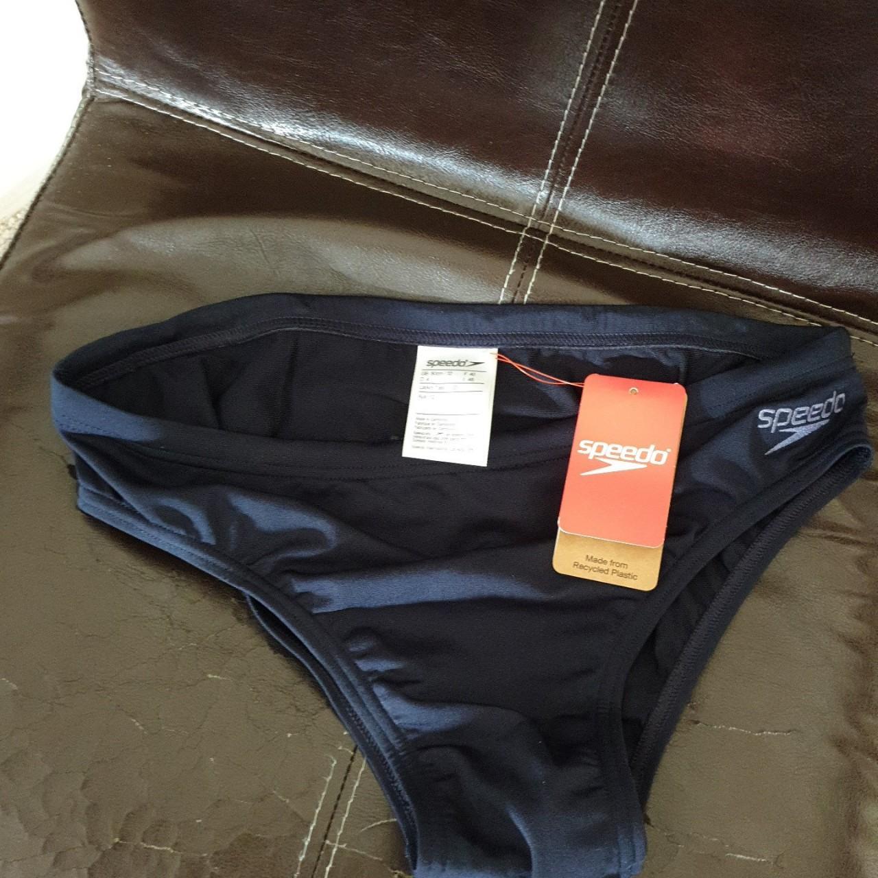  speedo endurance mens swimming briefs blue... Depop