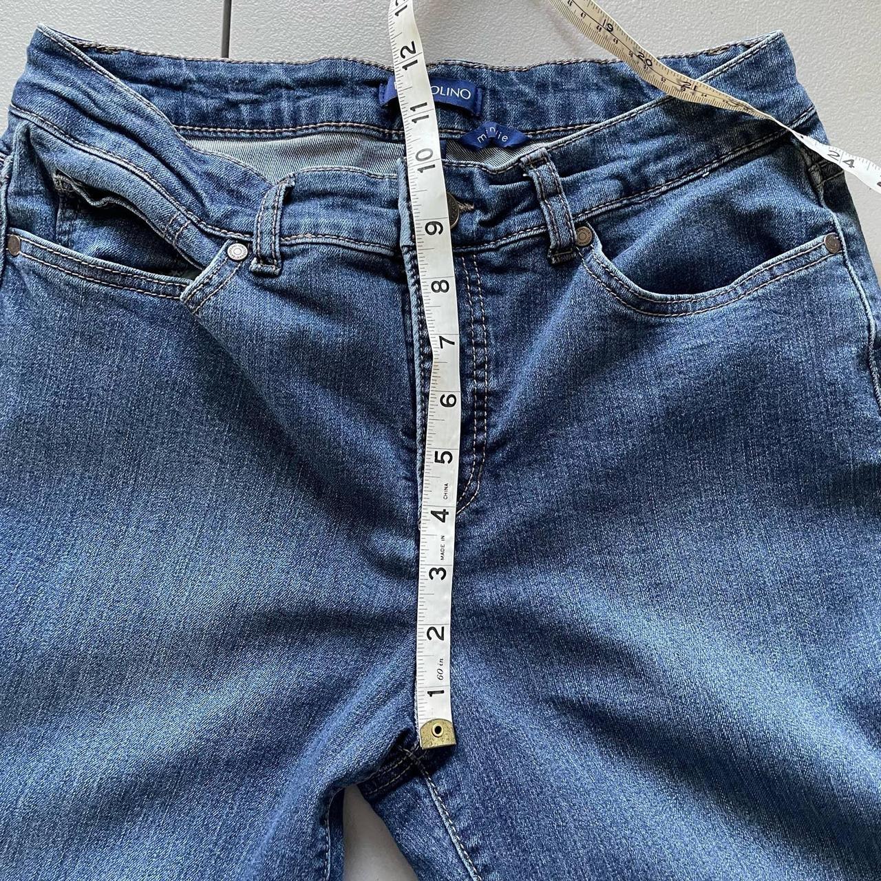 Bandolino Mandie Jeans Straight Leg High Rise Medium - Depop