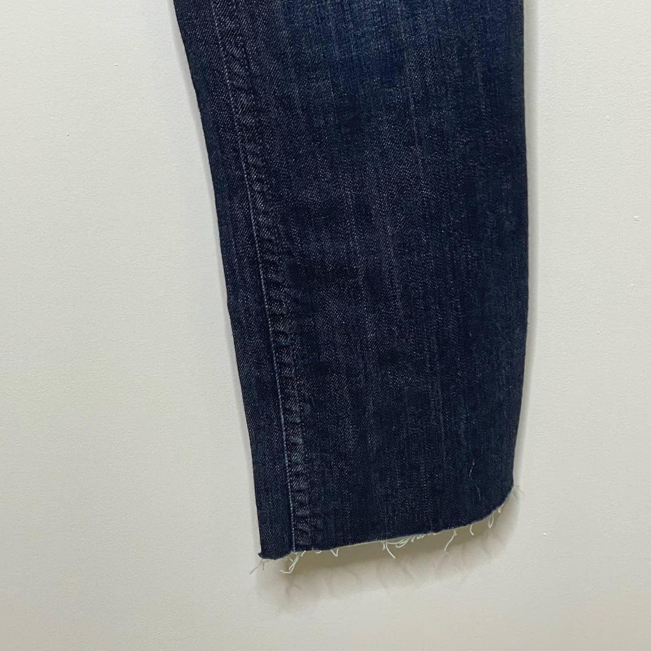 DKNY Denim Jeans Straight Leg Mid Rise Whiskering - Depop