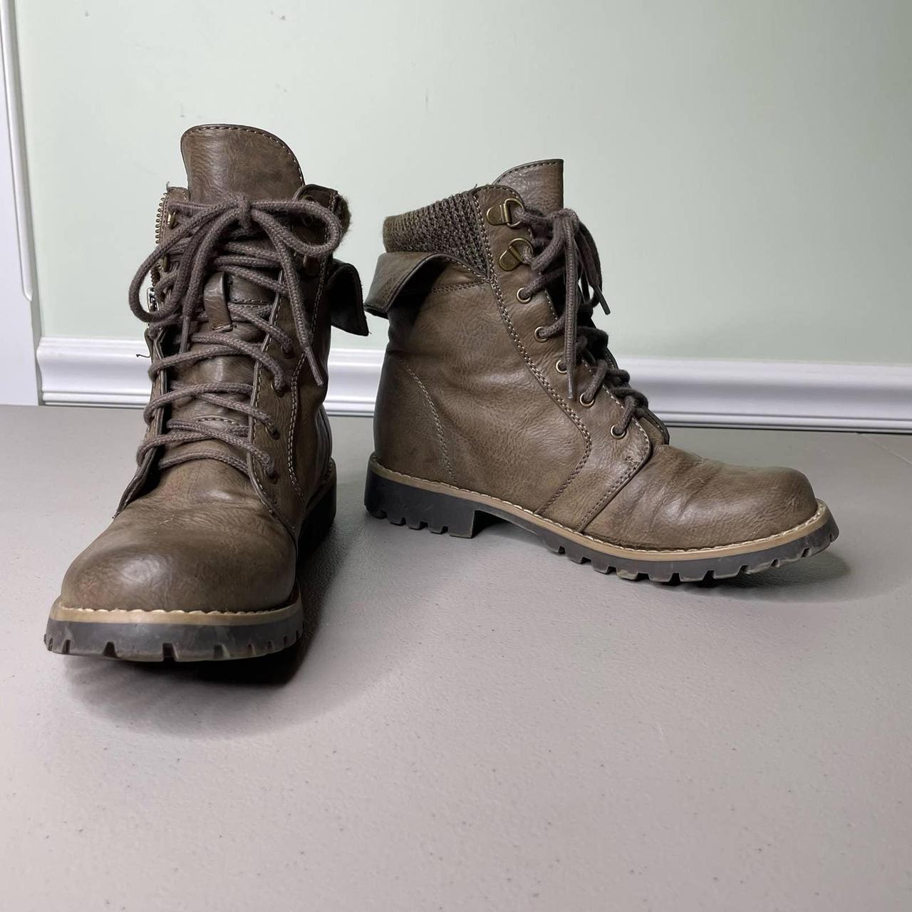 White mountain outlet brown boots