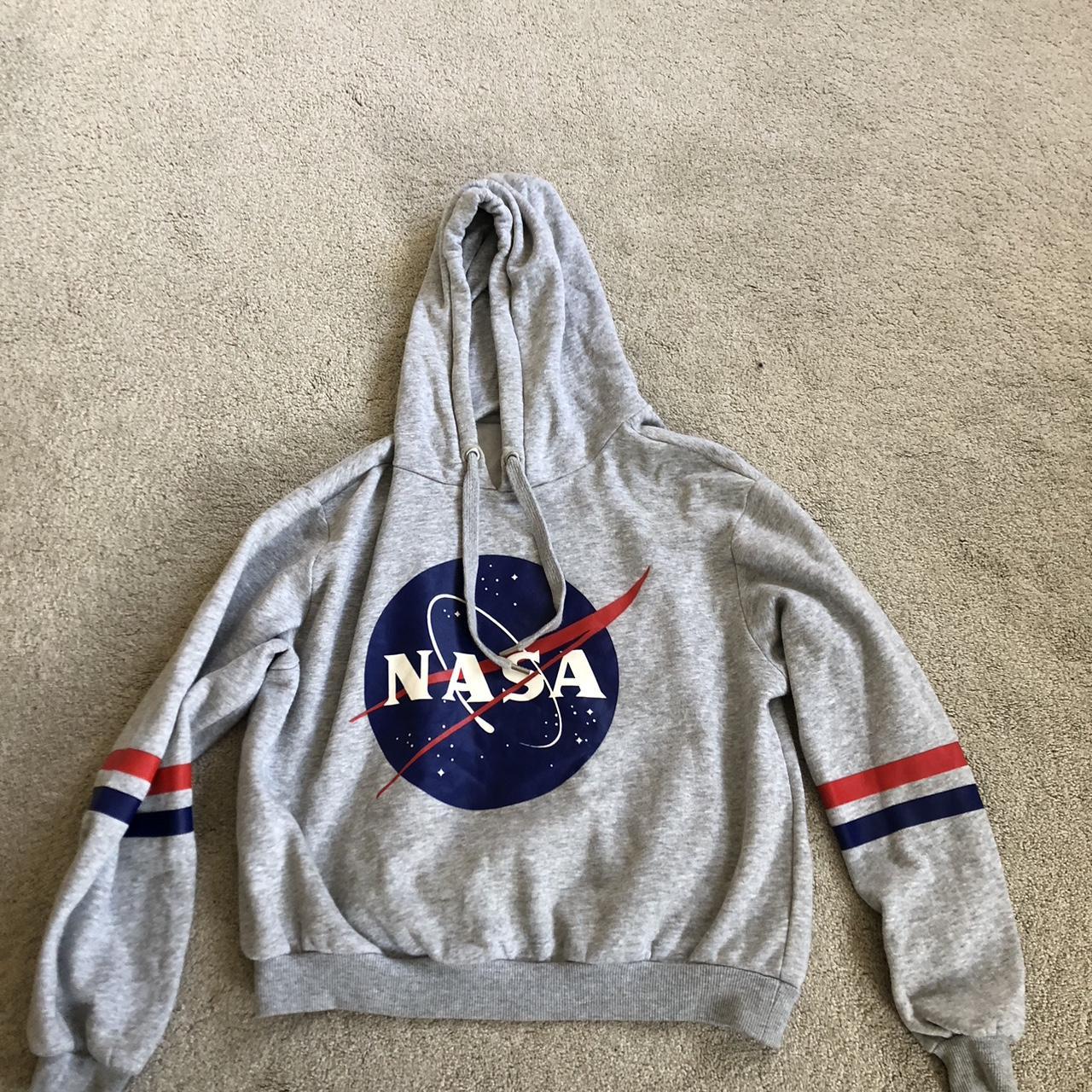 NASA hoodie 💙 From H&M Very comfy and cute size... - Depop