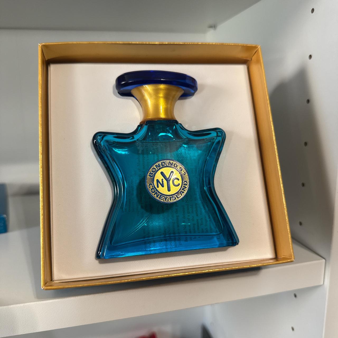 Bond No 9 New York blue perfume bottle Never Used... | Depop