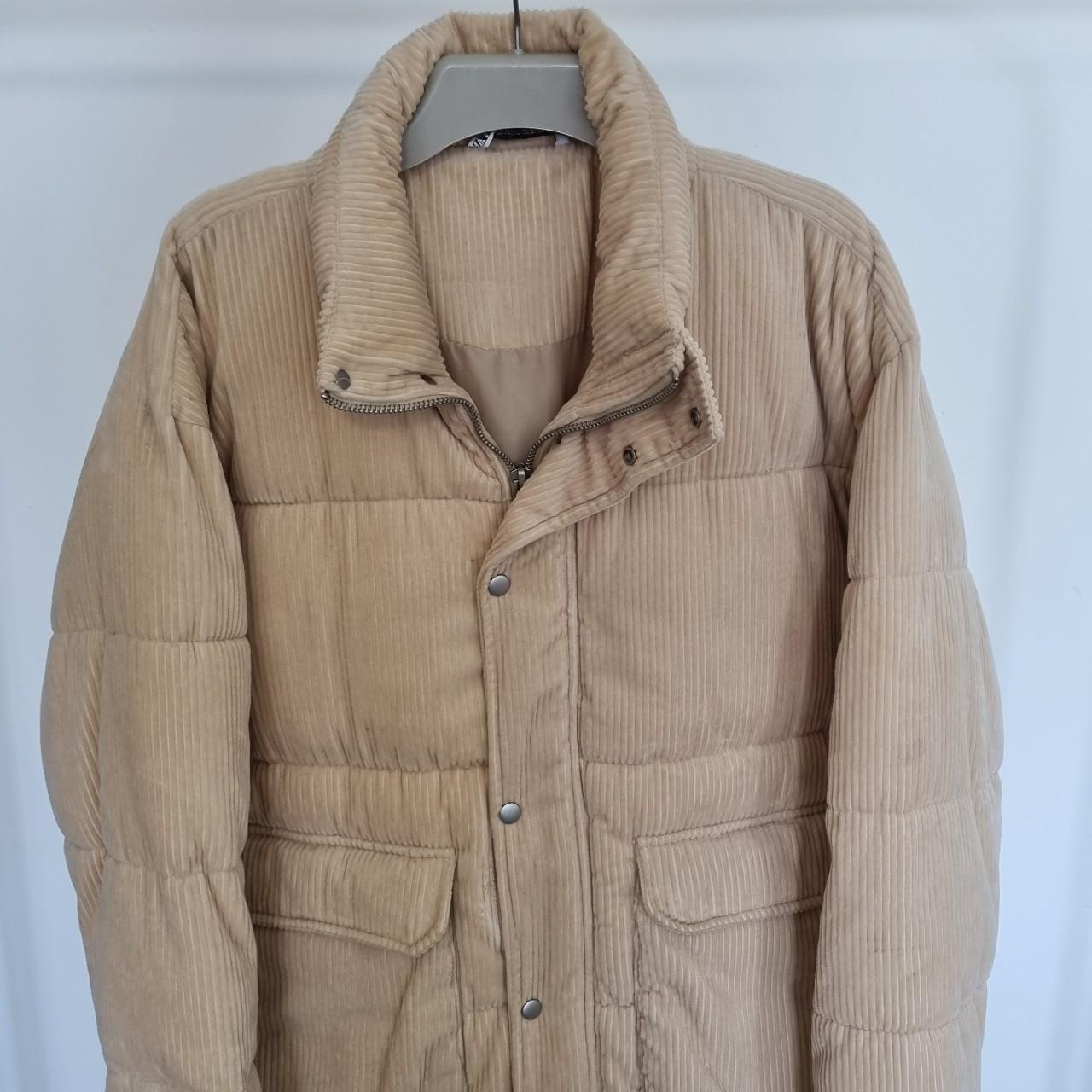 Beige coat clearance mens zara