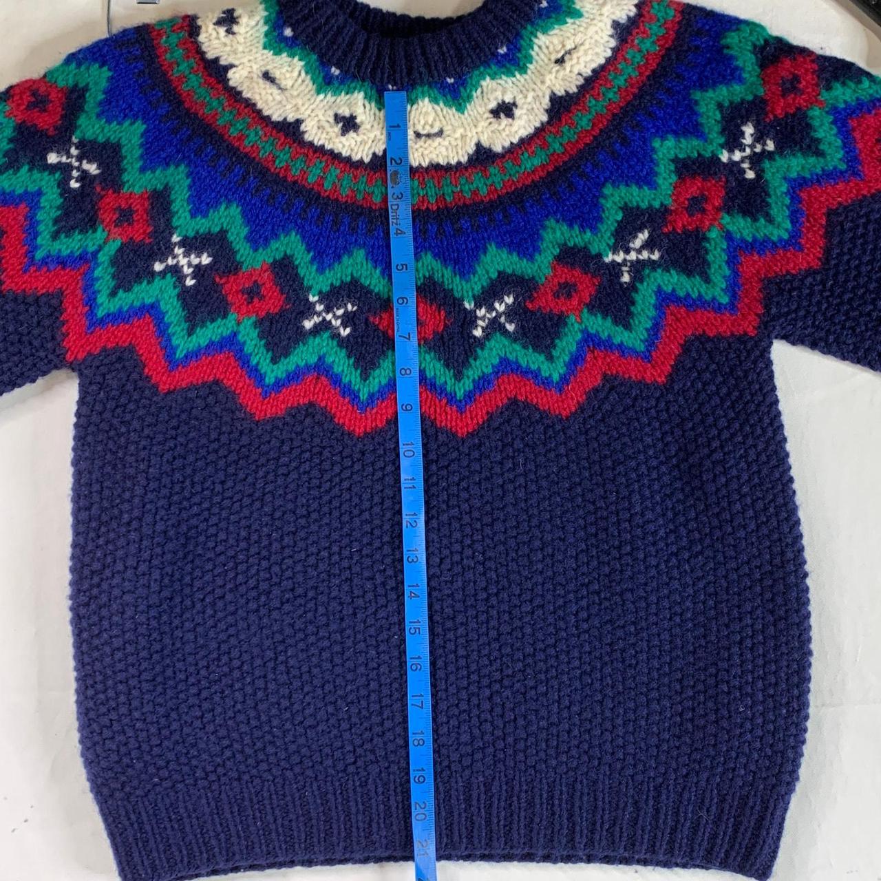 Woolrich Women's Sweater - Blue - L – Vintage Woo… - image 8