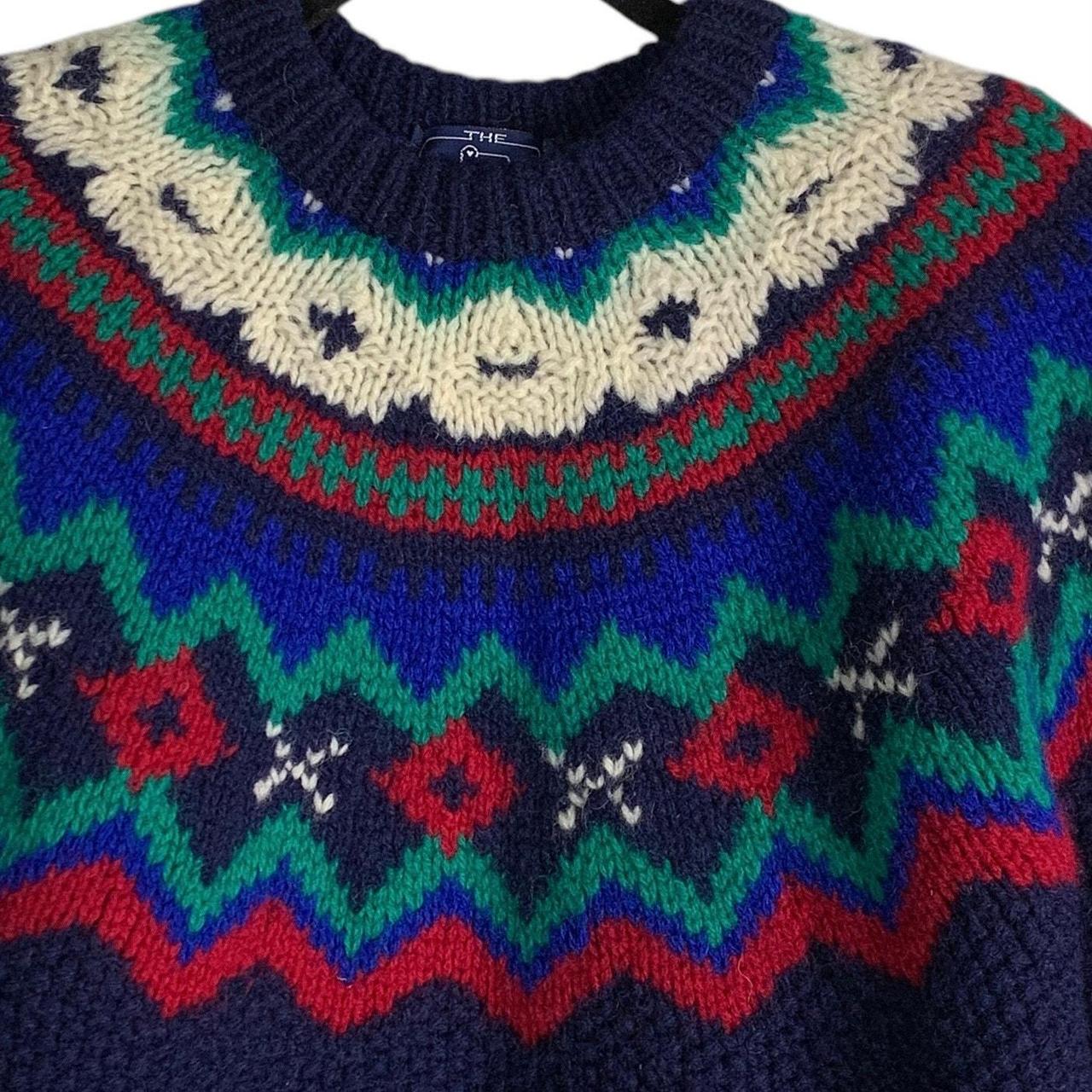 Woolrich Women's Sweater - Blue - L – Vintage Woo… - image 3