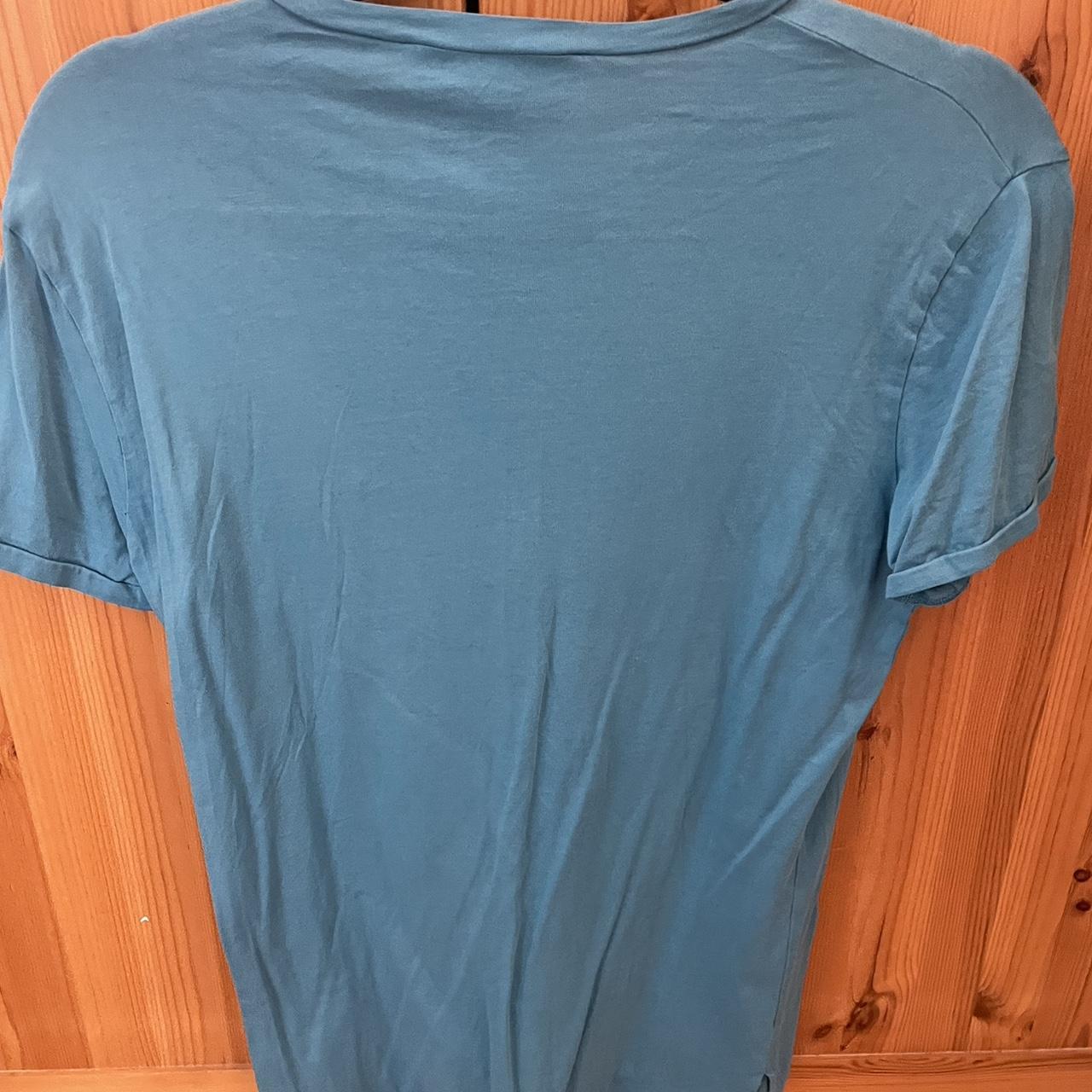 Blue Vivienne Westwood tshirt - size small - in... - Depop