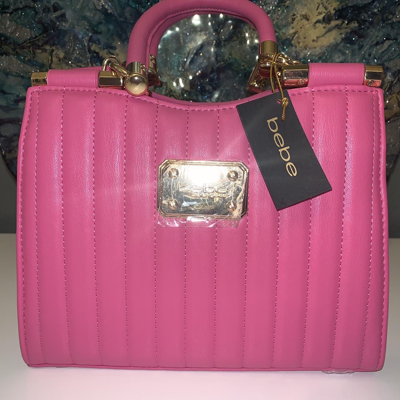 Pink best sale bebe purse