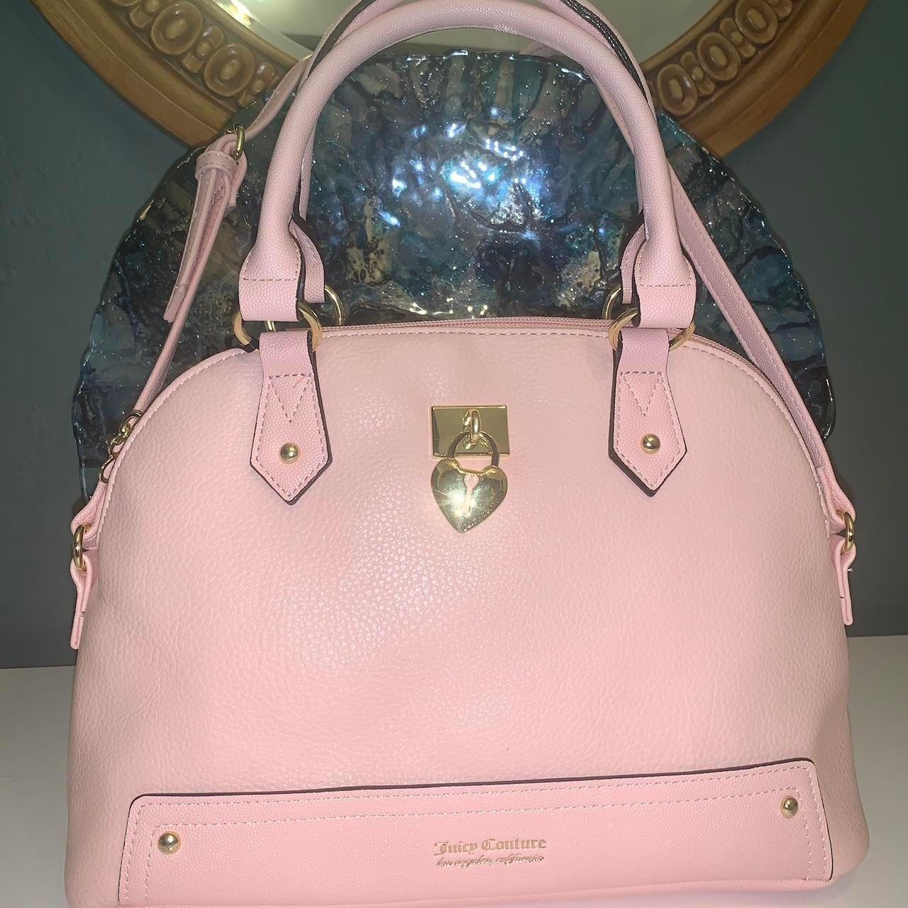 Juicy Couture NEW Satchel Handbag Purse authentic Keyhole Dome