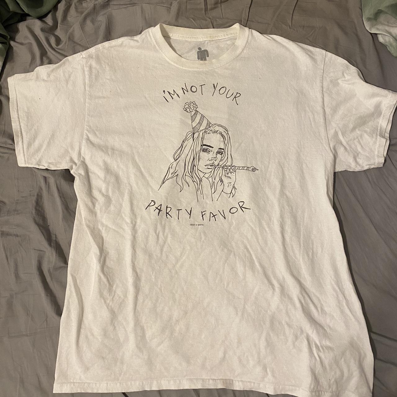 billie eilish party favor t shirt