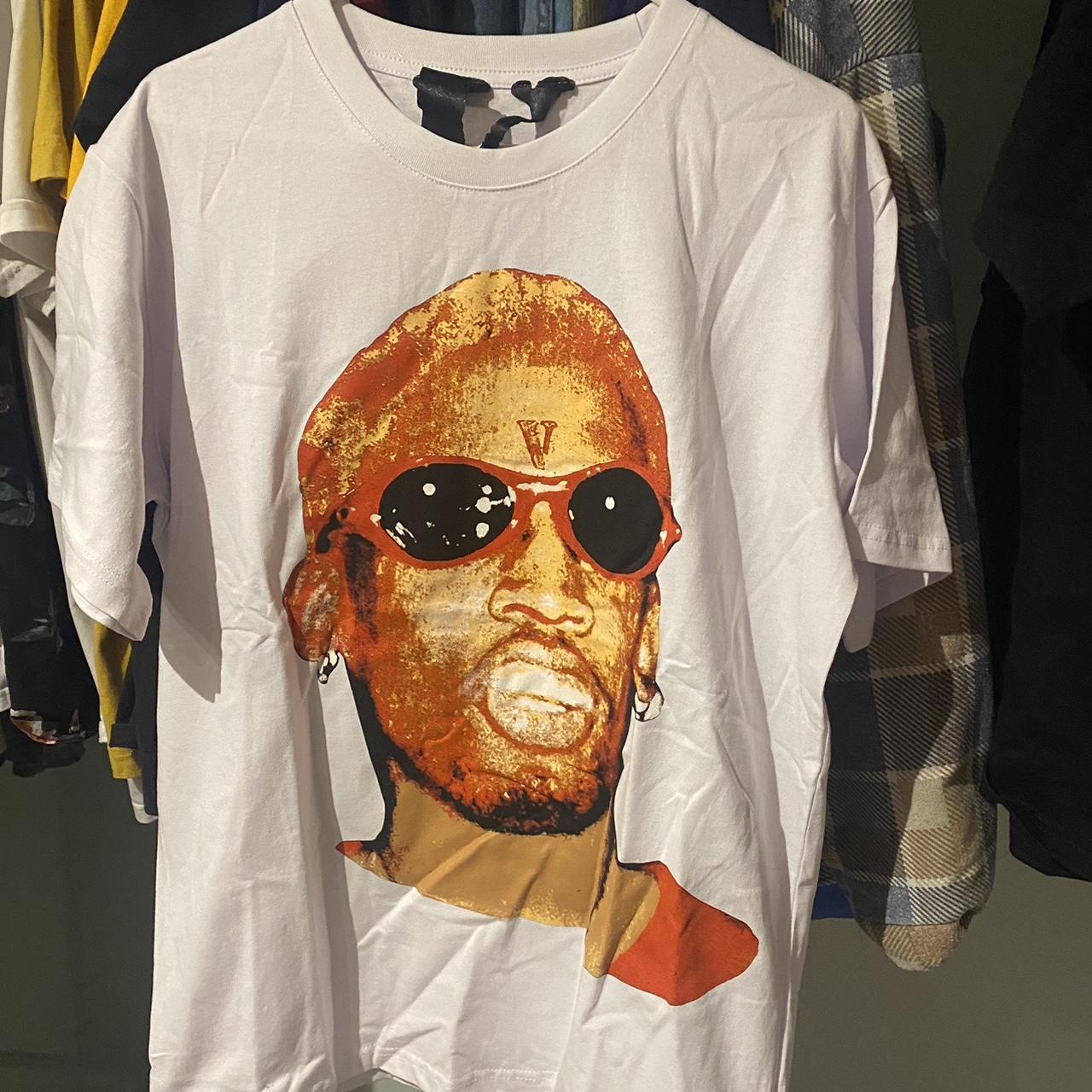 Dennis Rodman Vlone tee - Depop