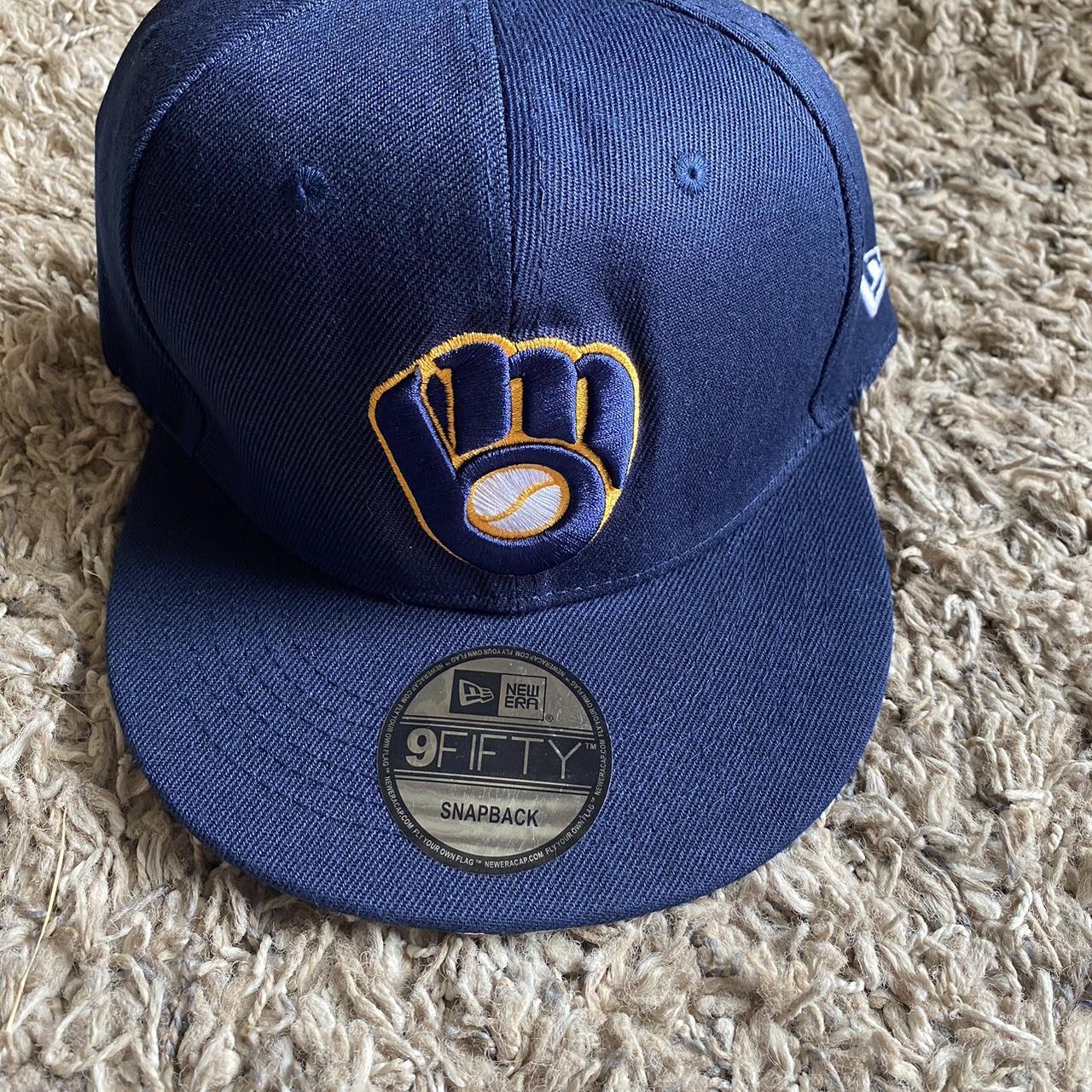 Our logo looks good on every hat, but - Milwaukee Brewers
