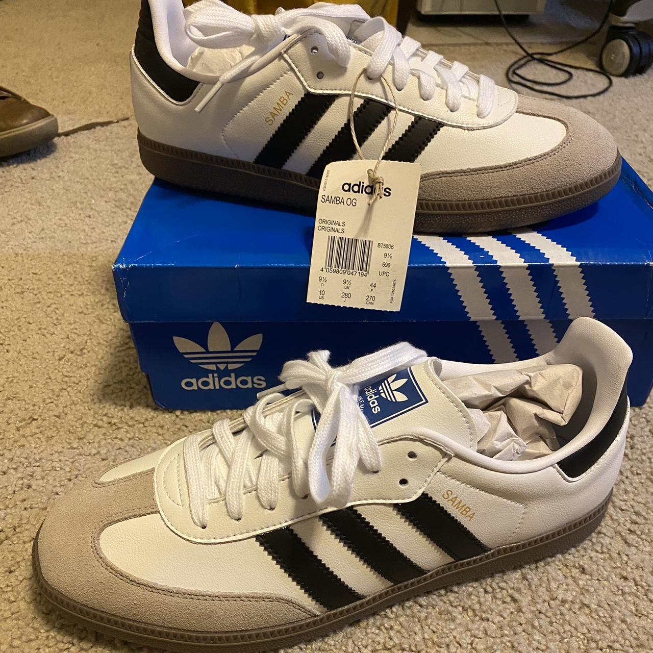 Adidas Sambas Og White Men’s Size 10 #sambas - Depop