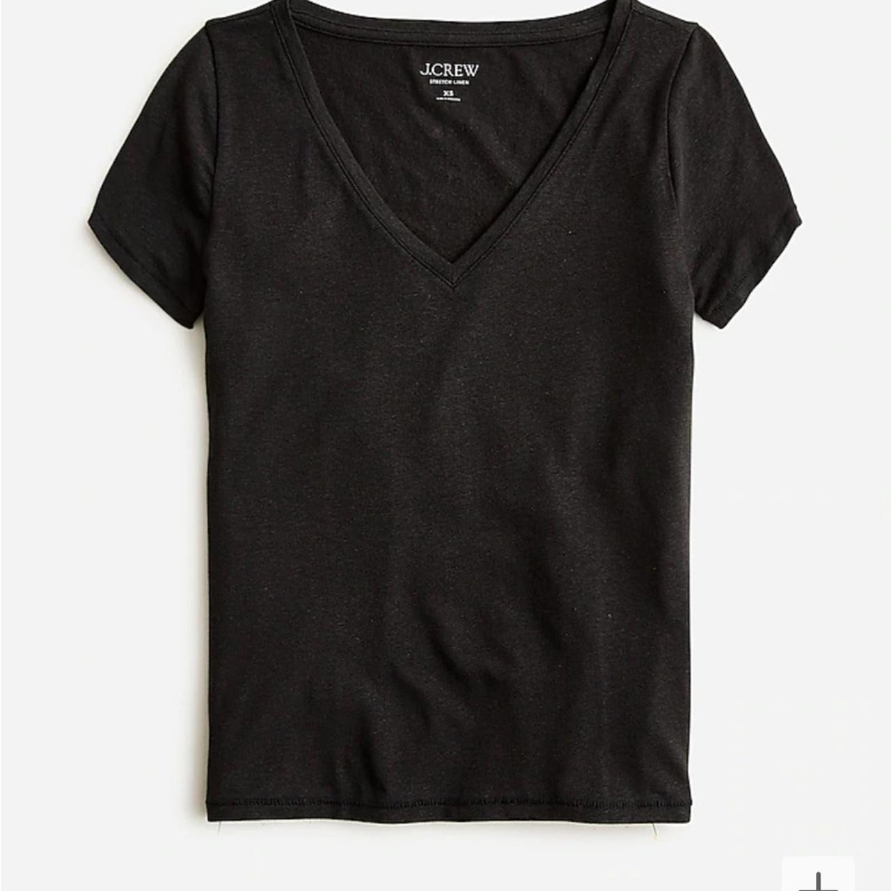 j crew linen t shirt