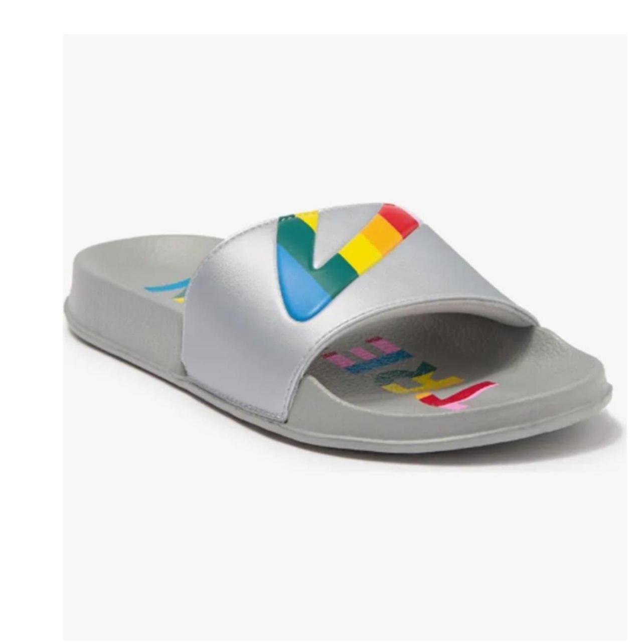 Tretorn rainbow slides hotsell