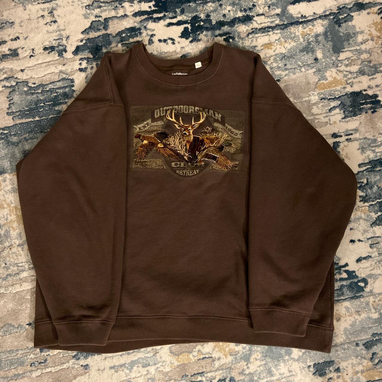 Croft & Barrow Men's Brown Sweatshirt | Depop