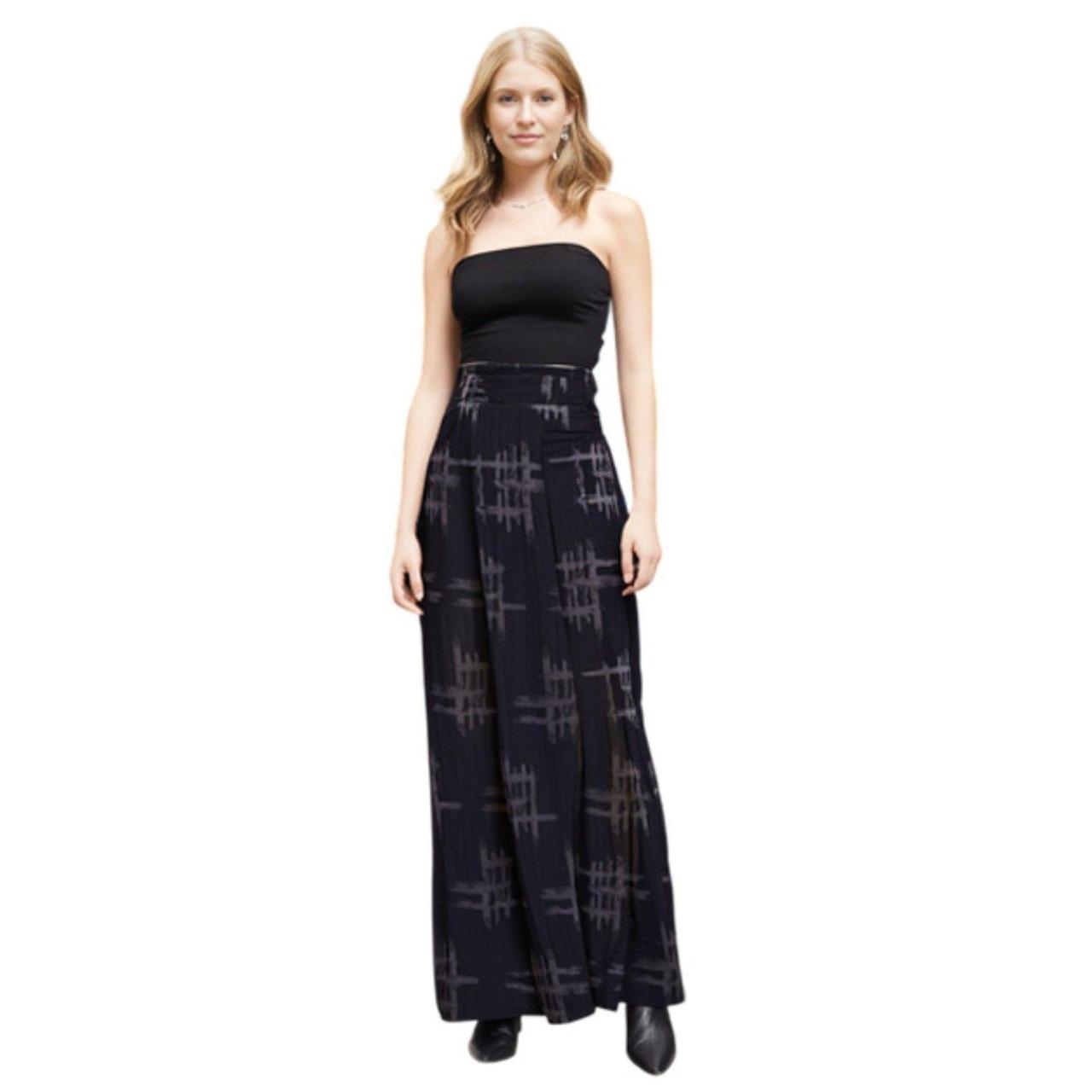 Source Unknown Women's Maxi Skirt - Black/Grey - … - image 1