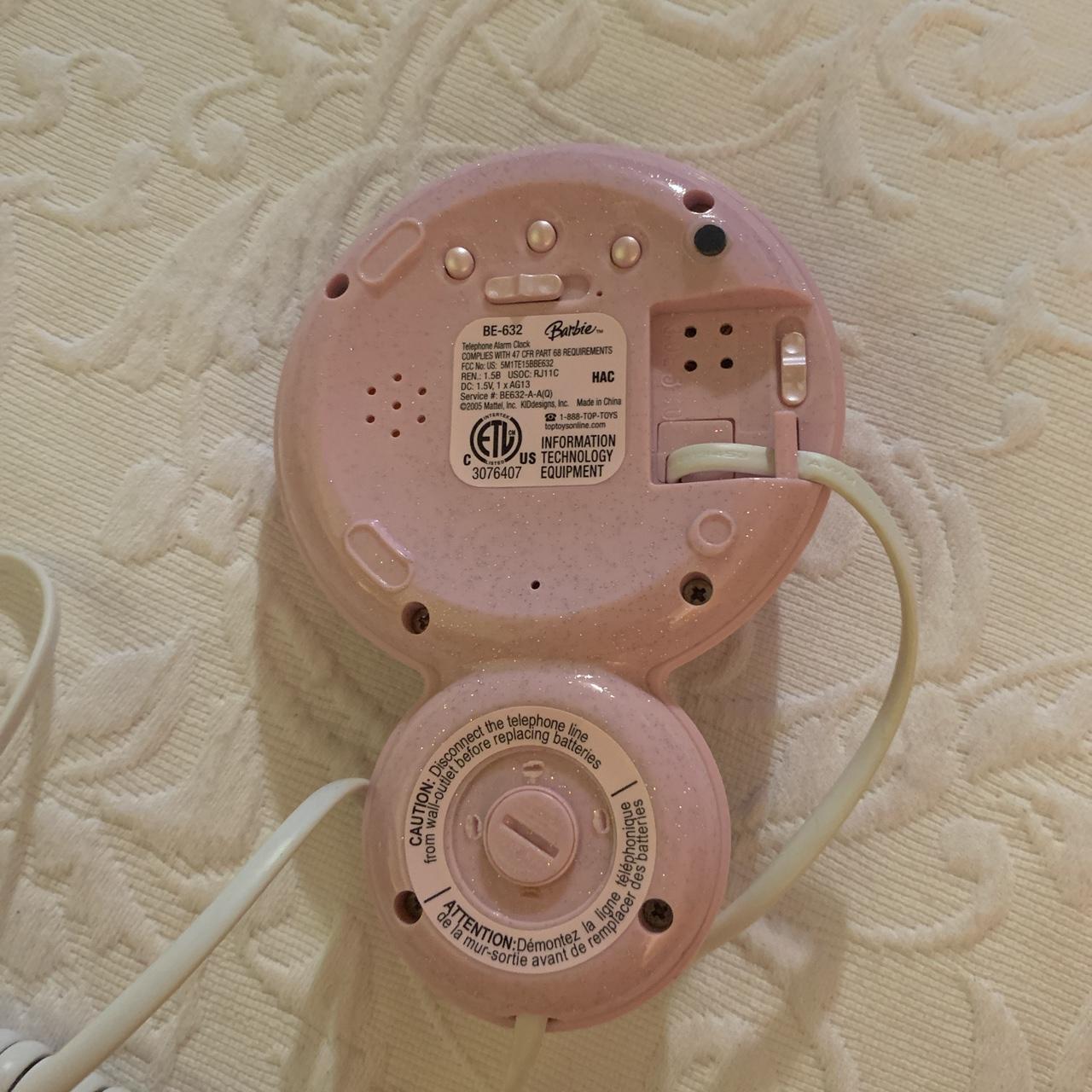 Vintage Barbie phone/Alarm clock. There’s nothing... - Depop