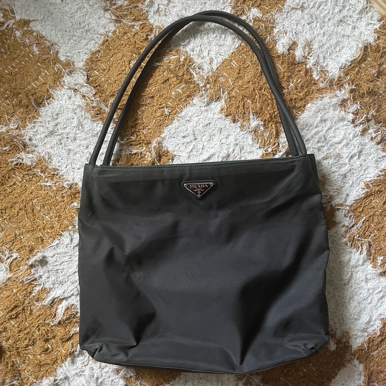 Vintage Prada Messenger bag. Bought in Italy. Made - Depop
