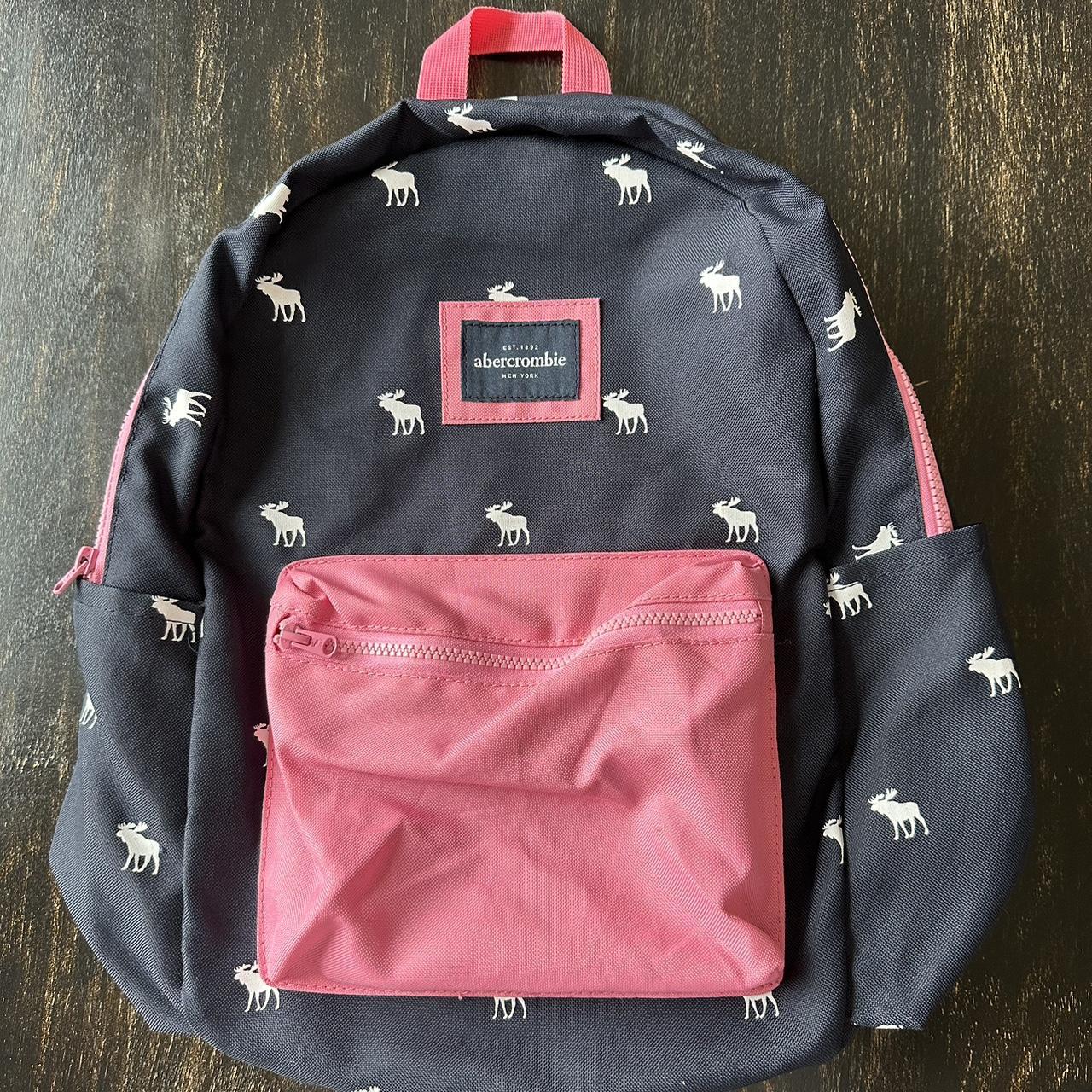 Abercrombie pink backpack hotsell