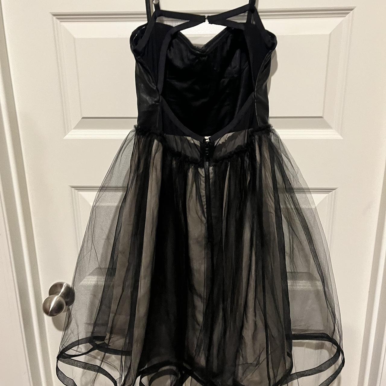 alice + olivia Women's Black and Tan Dress (3)