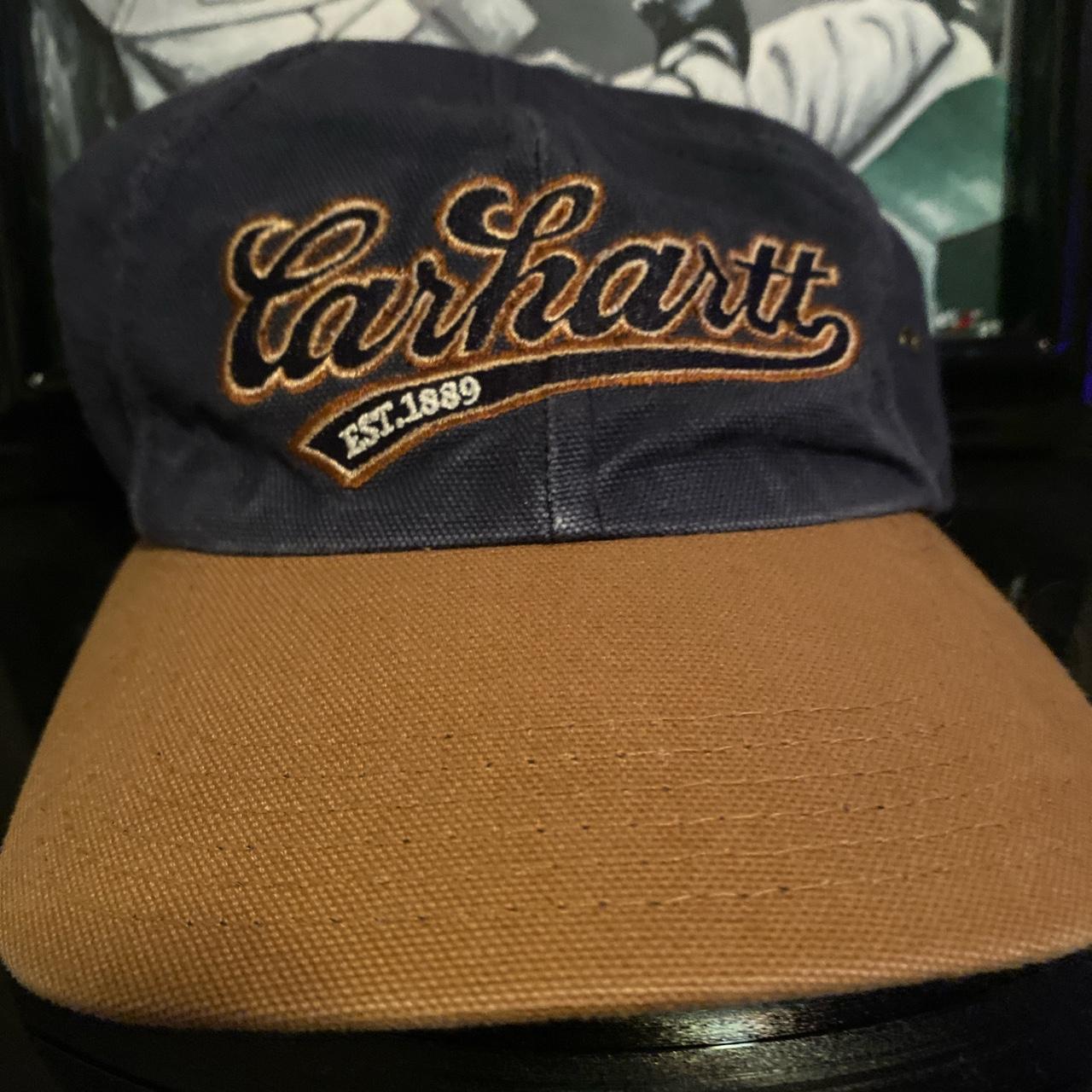 Vintage Carhartt hat Adjustable No damage - Depop