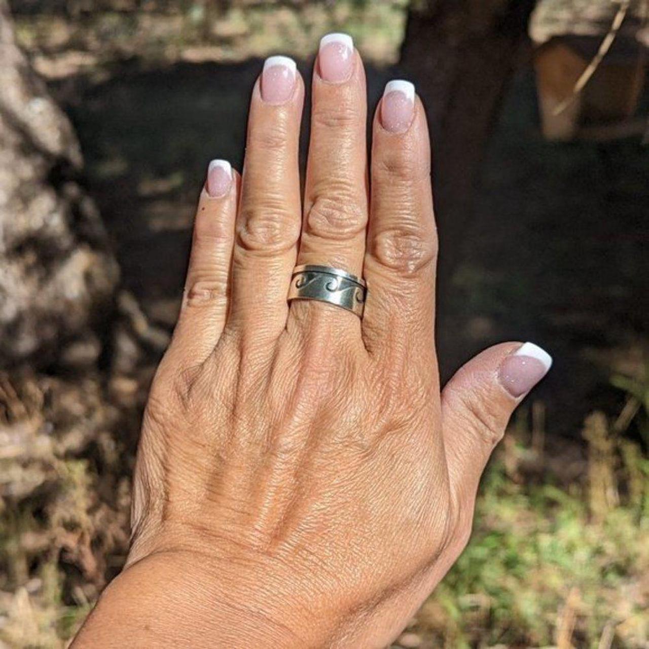 Ring Jacket Women's Ring - Silver – Navajo Ring, … - image 4