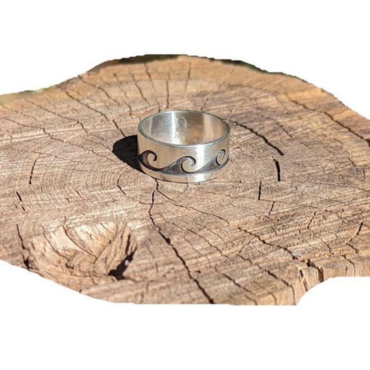 Ring Jacket Women's Ring - Silver – Navajo Ring, … - image 1