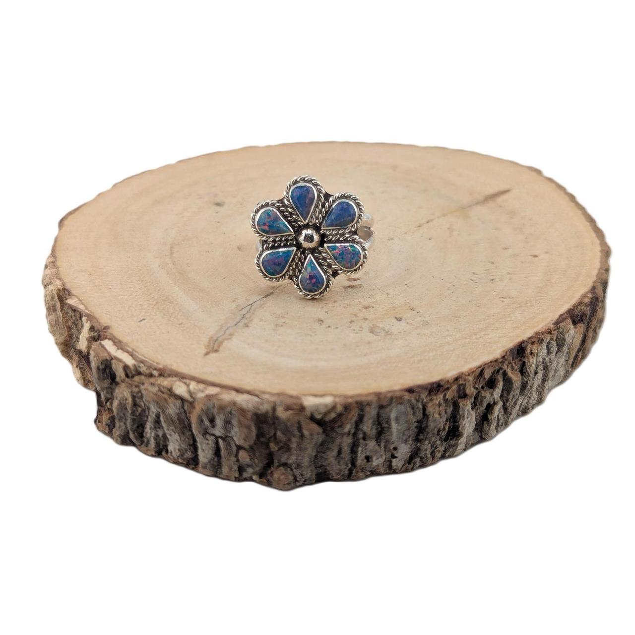 Ring Jacket Women's Ring - Blue/Pink – Handcrafte… - image 2