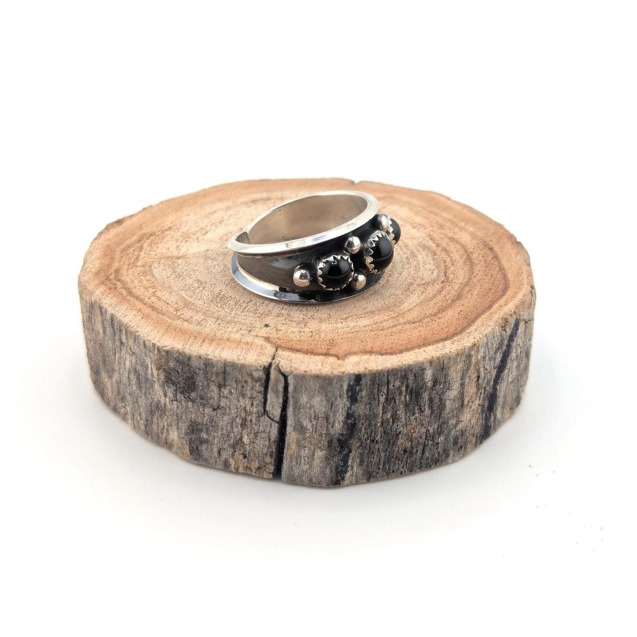 Ring Jacket Men's Ring - Black/Silver – Handcraft… - image 4