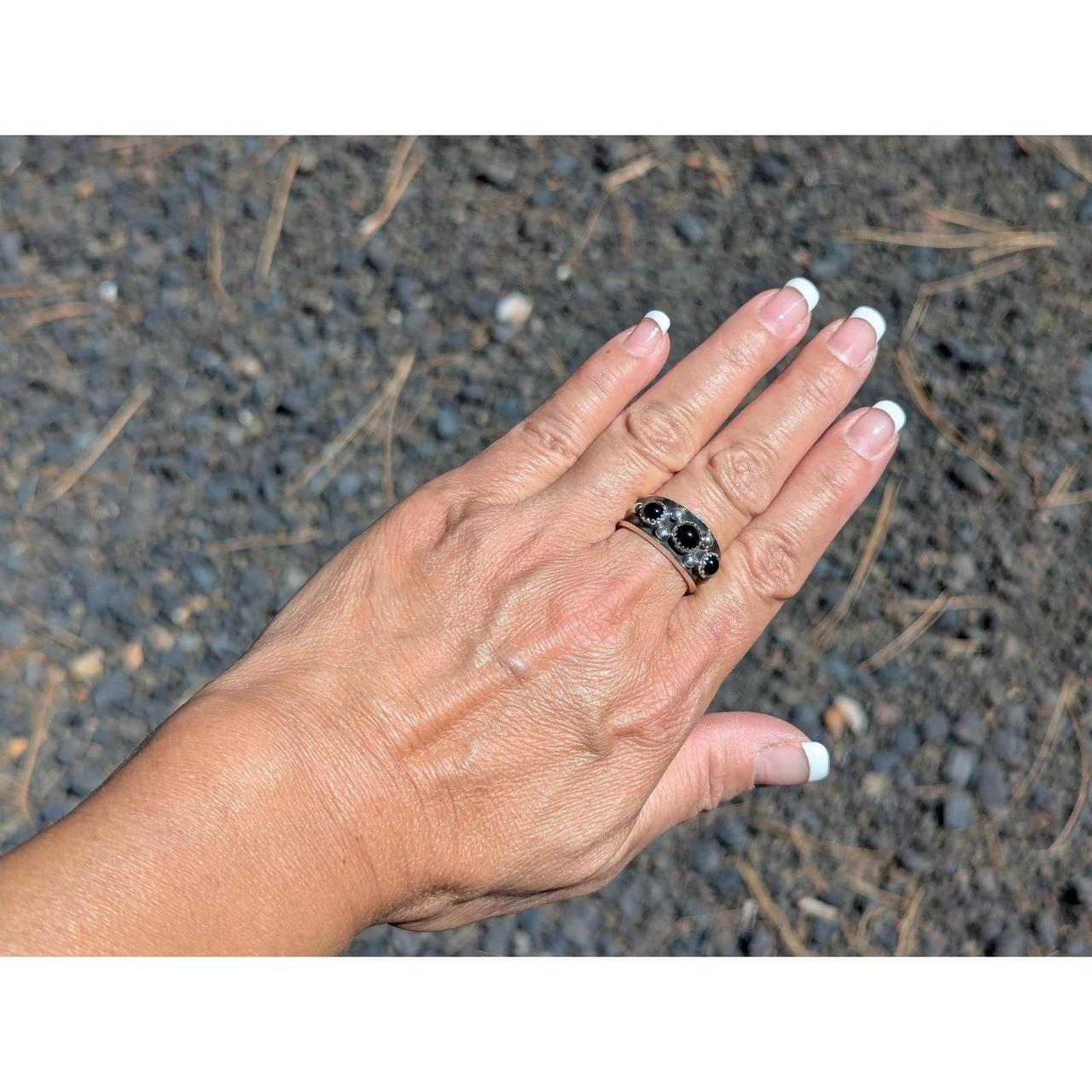 Ring Jacket Men's Ring - Black/Silver – Handcraft… - image 7