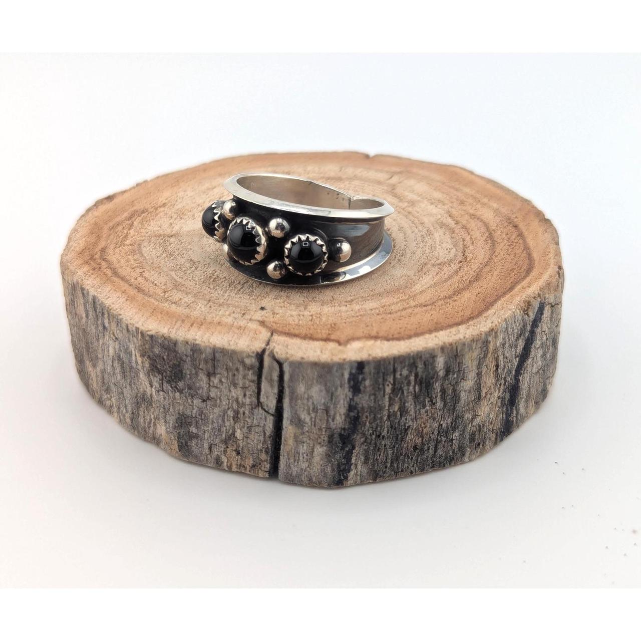 Ring Jacket Men's Ring - Black/Silver – Handcraft… - image 6