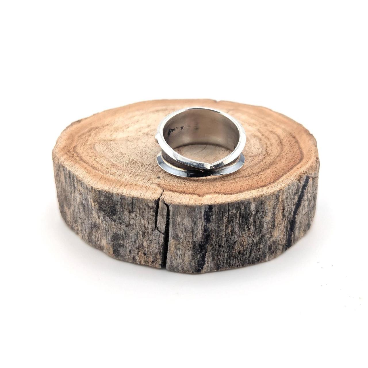 Ring Jacket Men's Ring - Black/Silver – Handcraft… - image 8