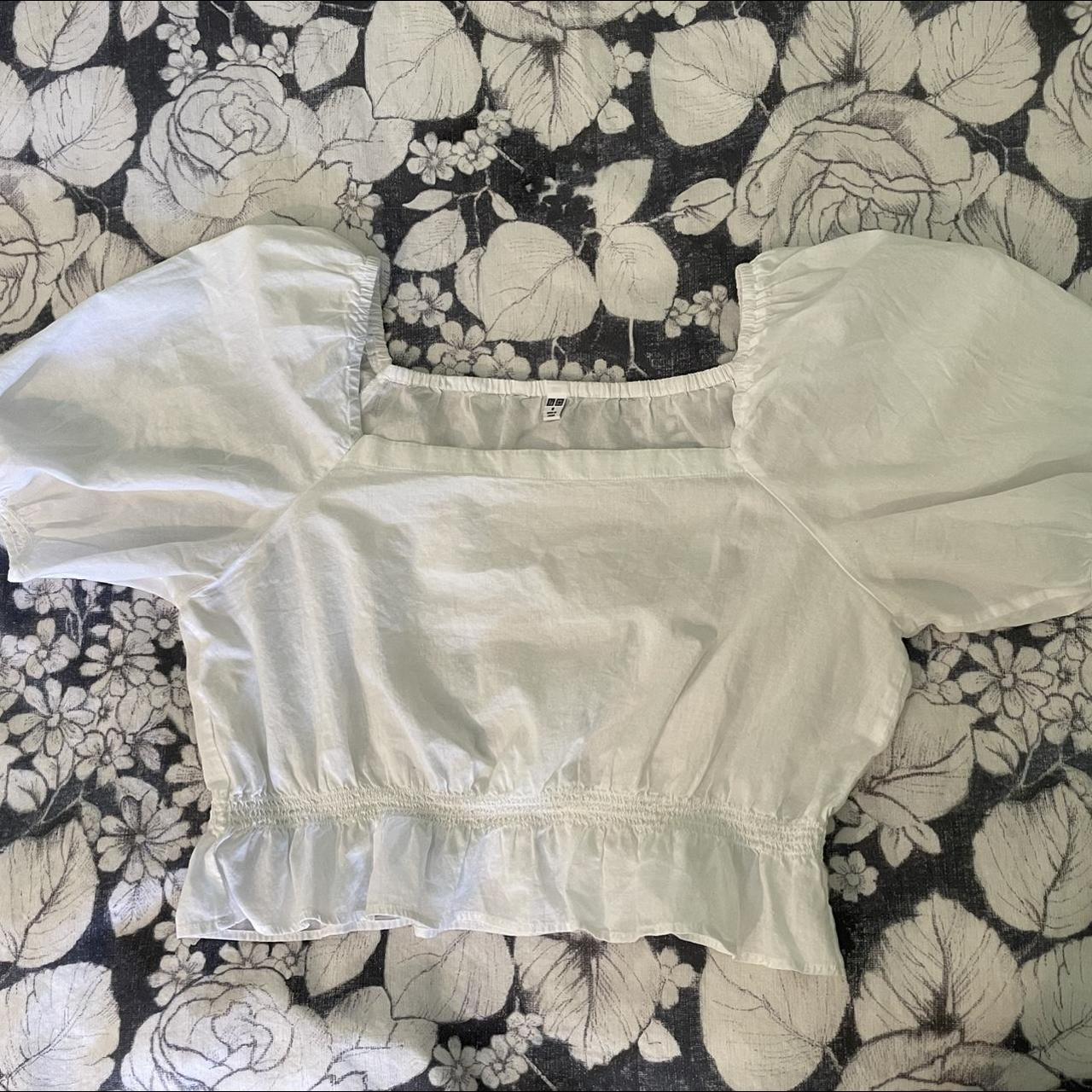 UNIQLO Women's White Shirt | Depop