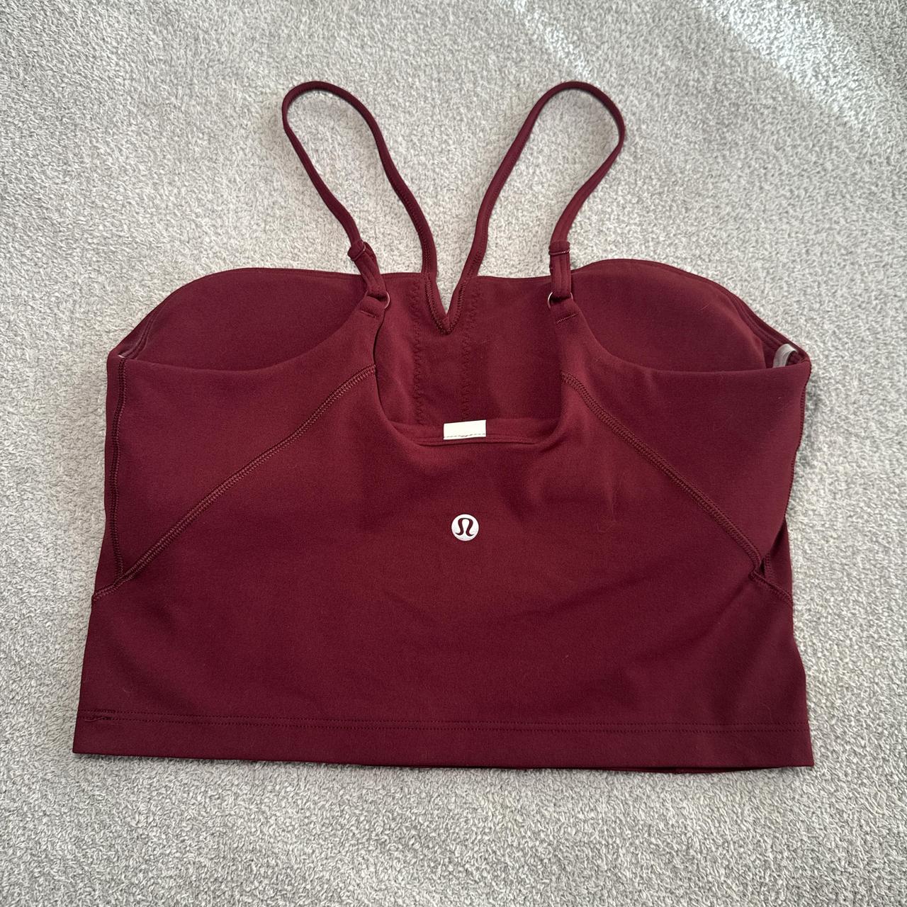 Lululemon Women's Tank top - Burgundy/Red - 6 – L… - image 1