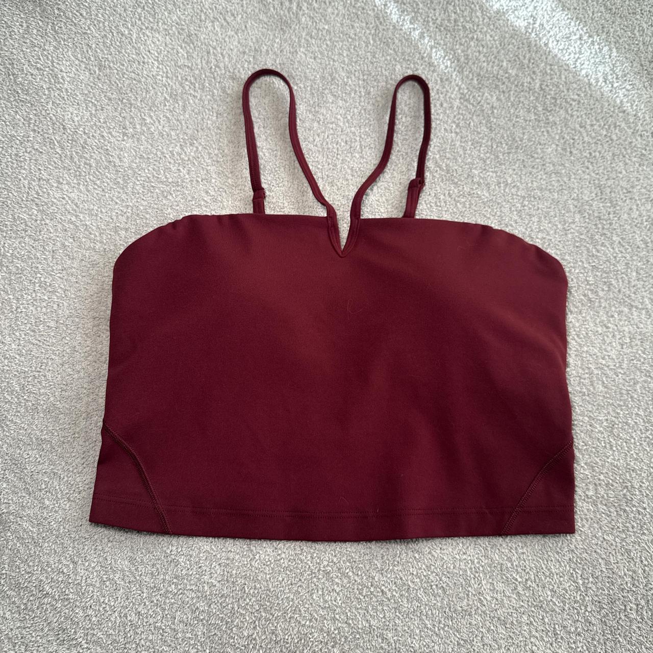 Lululemon Women's Tank top - Burgundy/Red - 6 – L… - image 2