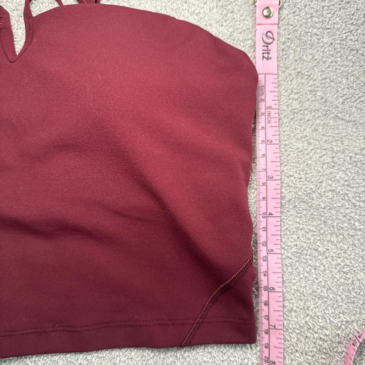 Lululemon Women's Tank top - Burgundy/Red - 6 – L… - image 5