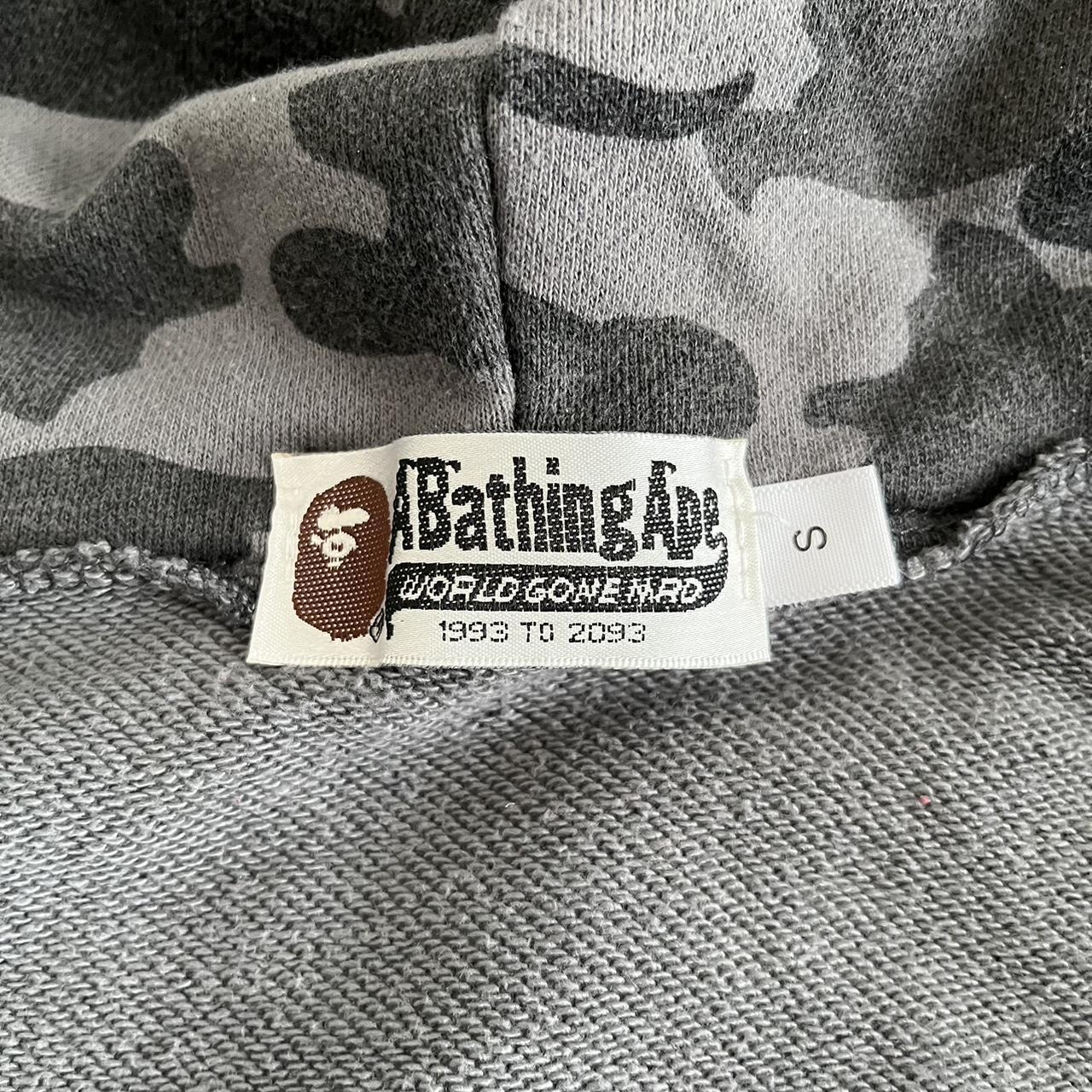 BAPE Men's Grey Jumper | Depop