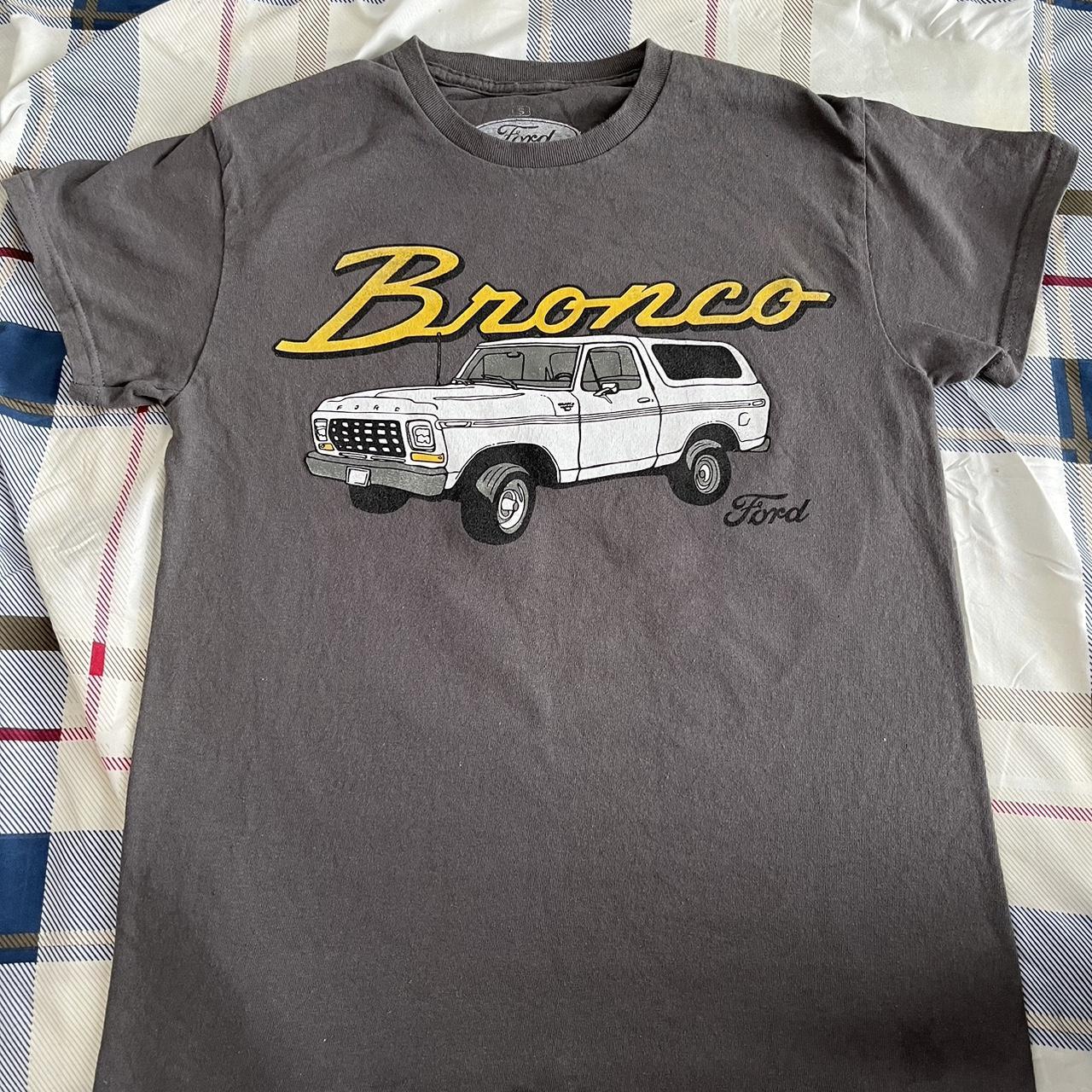 vintage bronco shirt