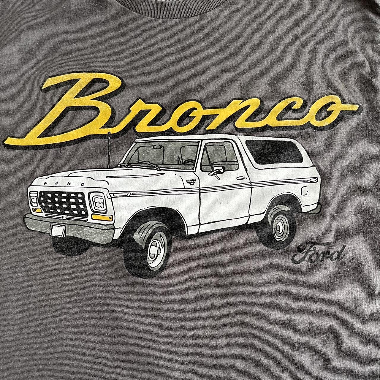 Vintage Ford Bronco shirt -Great Condition -worn - Depop