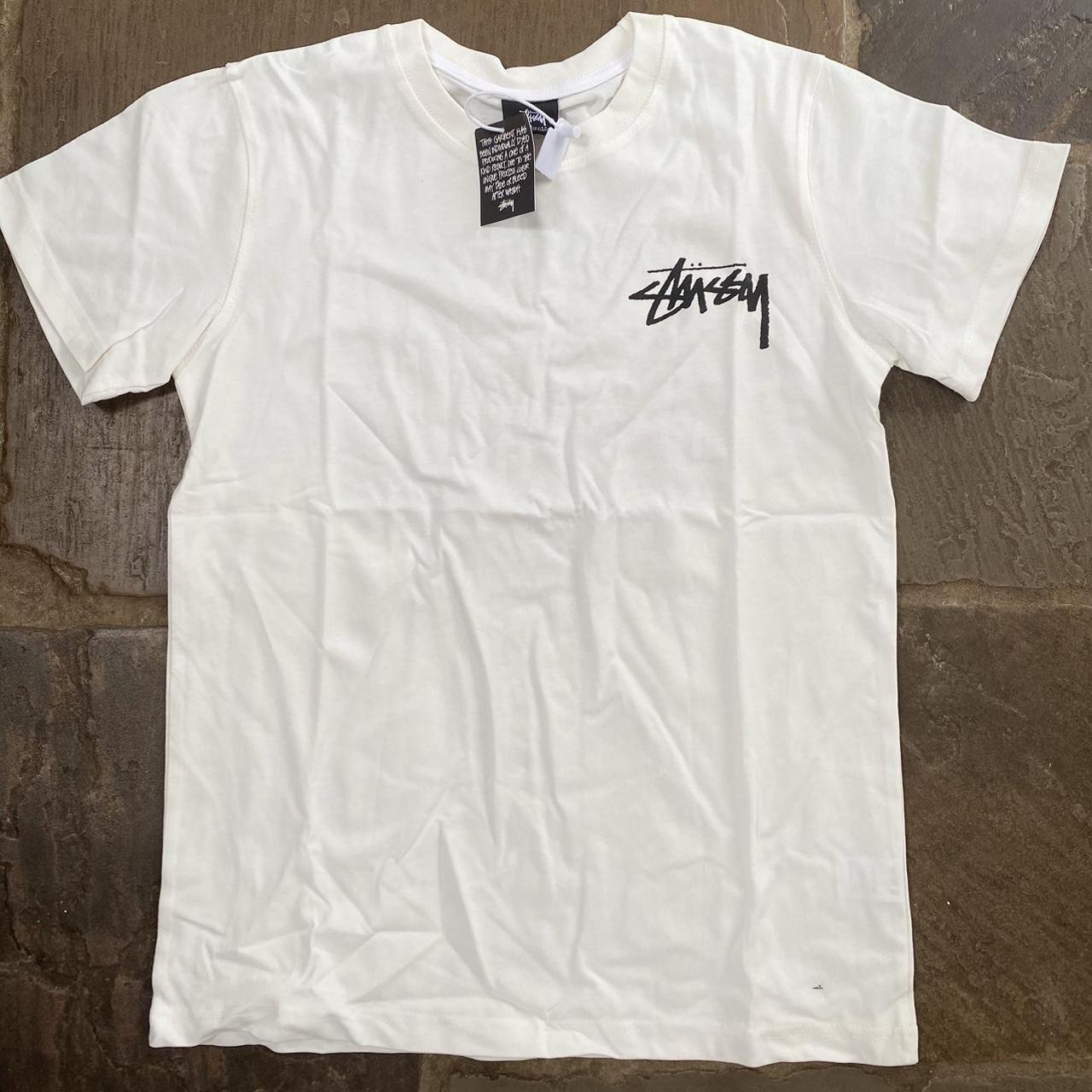 Stussy 8 Black pool ball tshirt, brand new, Size... - Depop