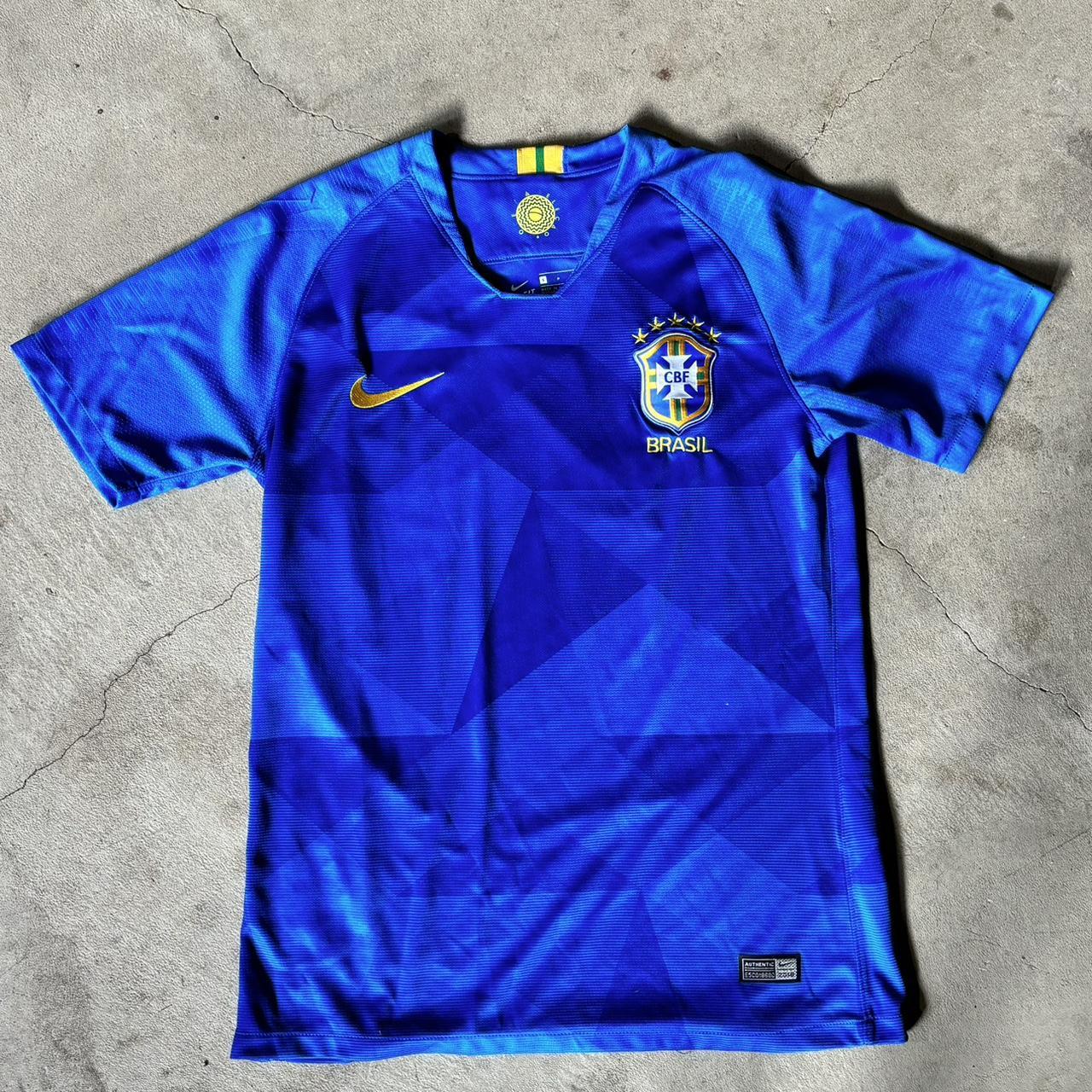 Vintage Brazil jersey Size S-M #vintage... - Depop