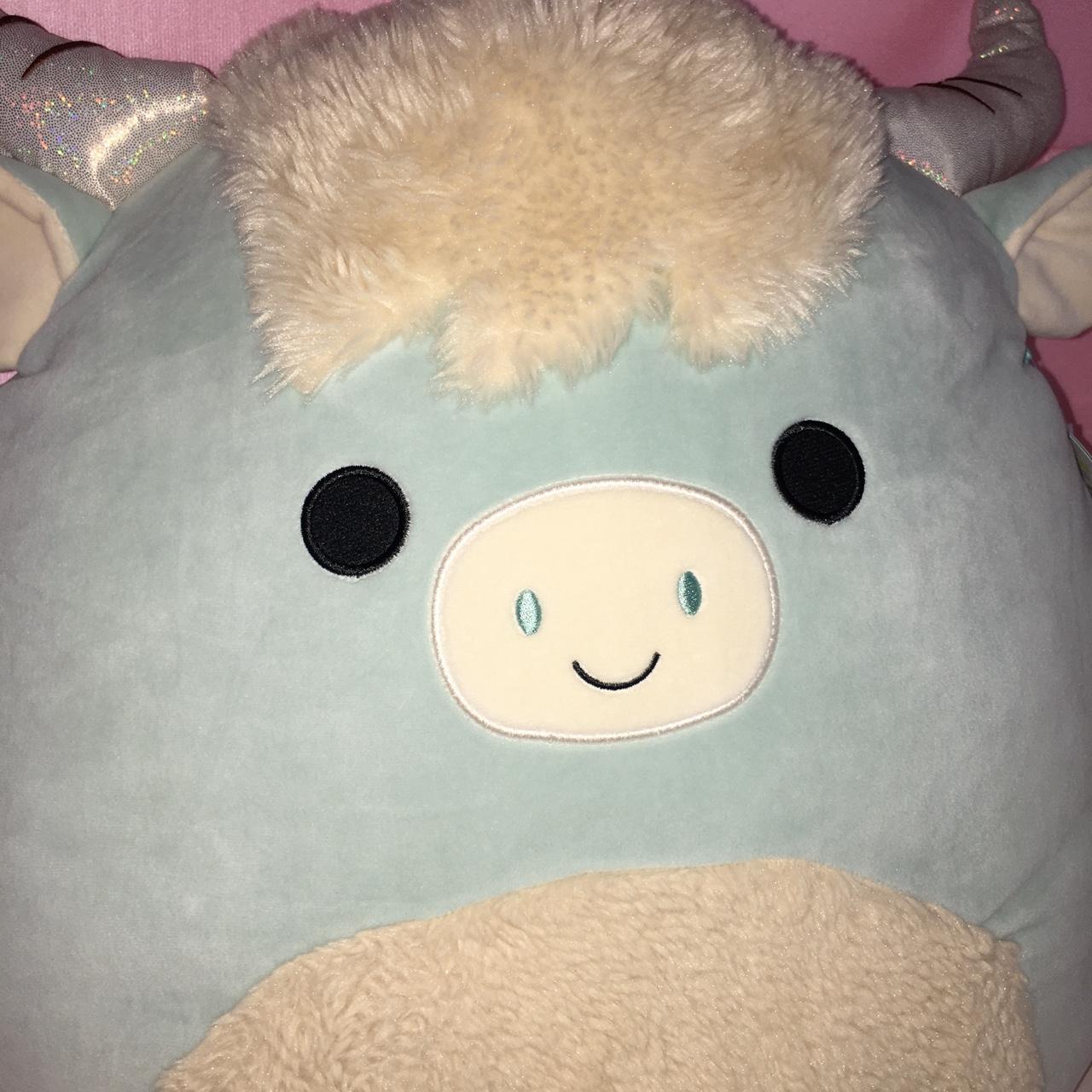 Squishmallows Blue and White Stuffed-animals (2)