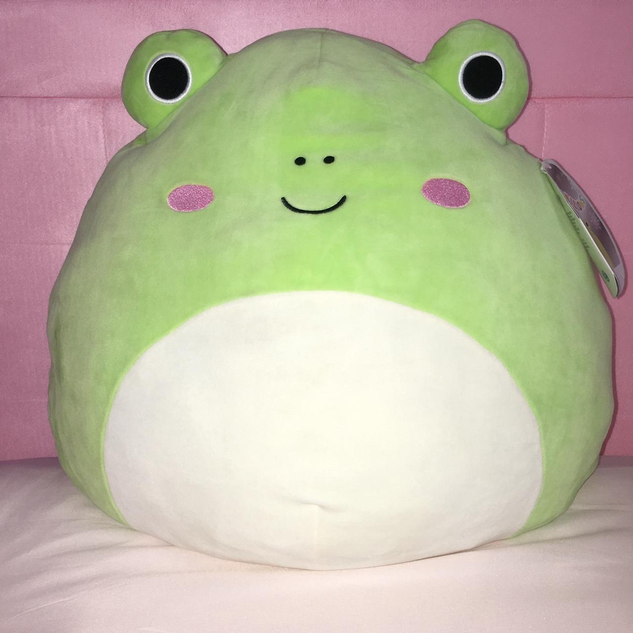 Squishmallows White and Green Stuffed-animals