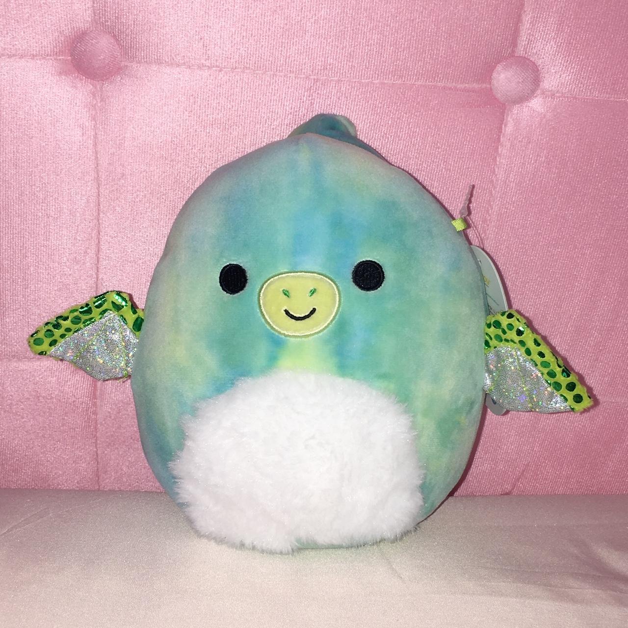Squishmallows White and Green Stuffed-animals