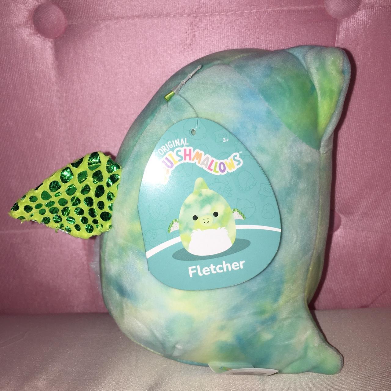 Squishmallows White and Green Stuffed-animals (3)