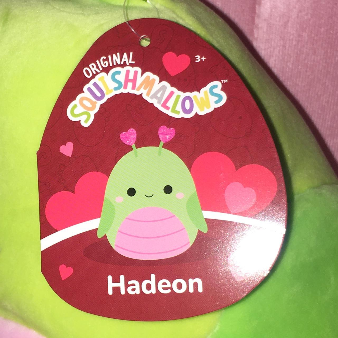 Squishmallows Green and Pink Stuffed-animals (3)