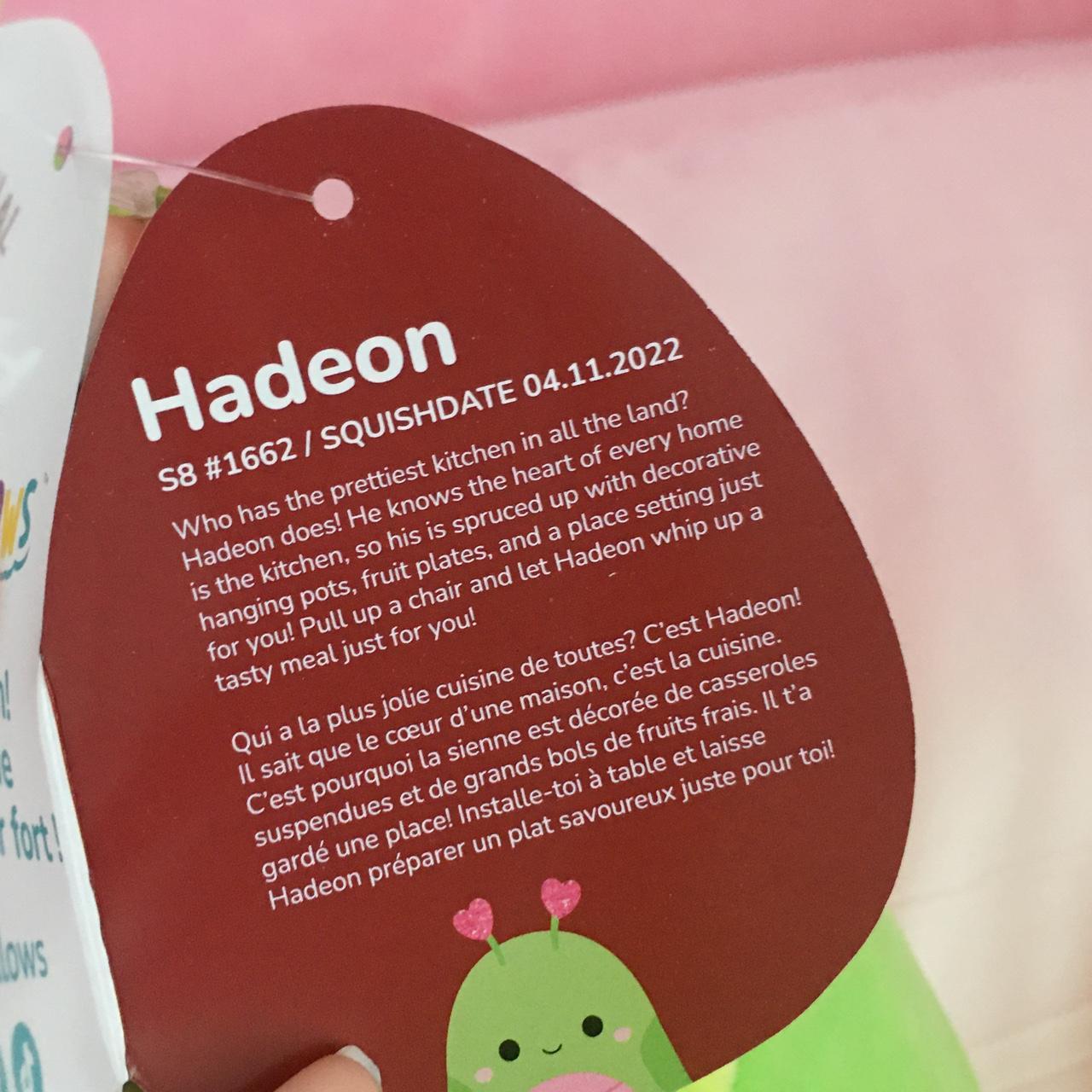 Squishmallows Green and Pink Stuffed-animals (4)