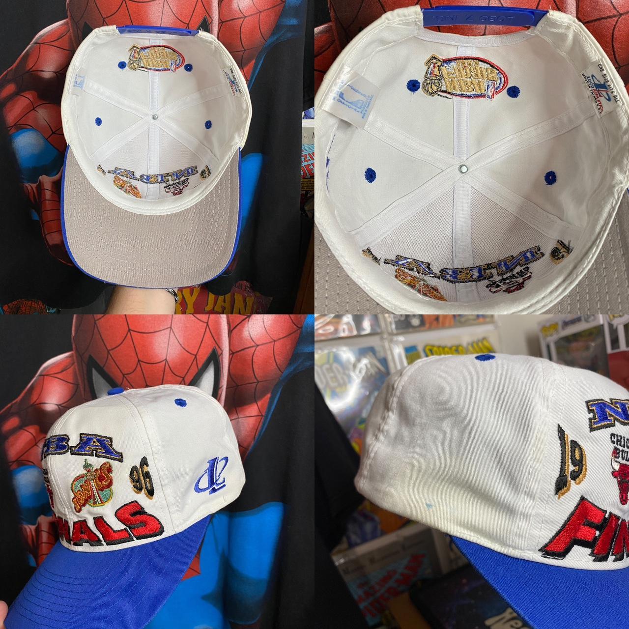 NBA Men's White and Blue Hat (4)