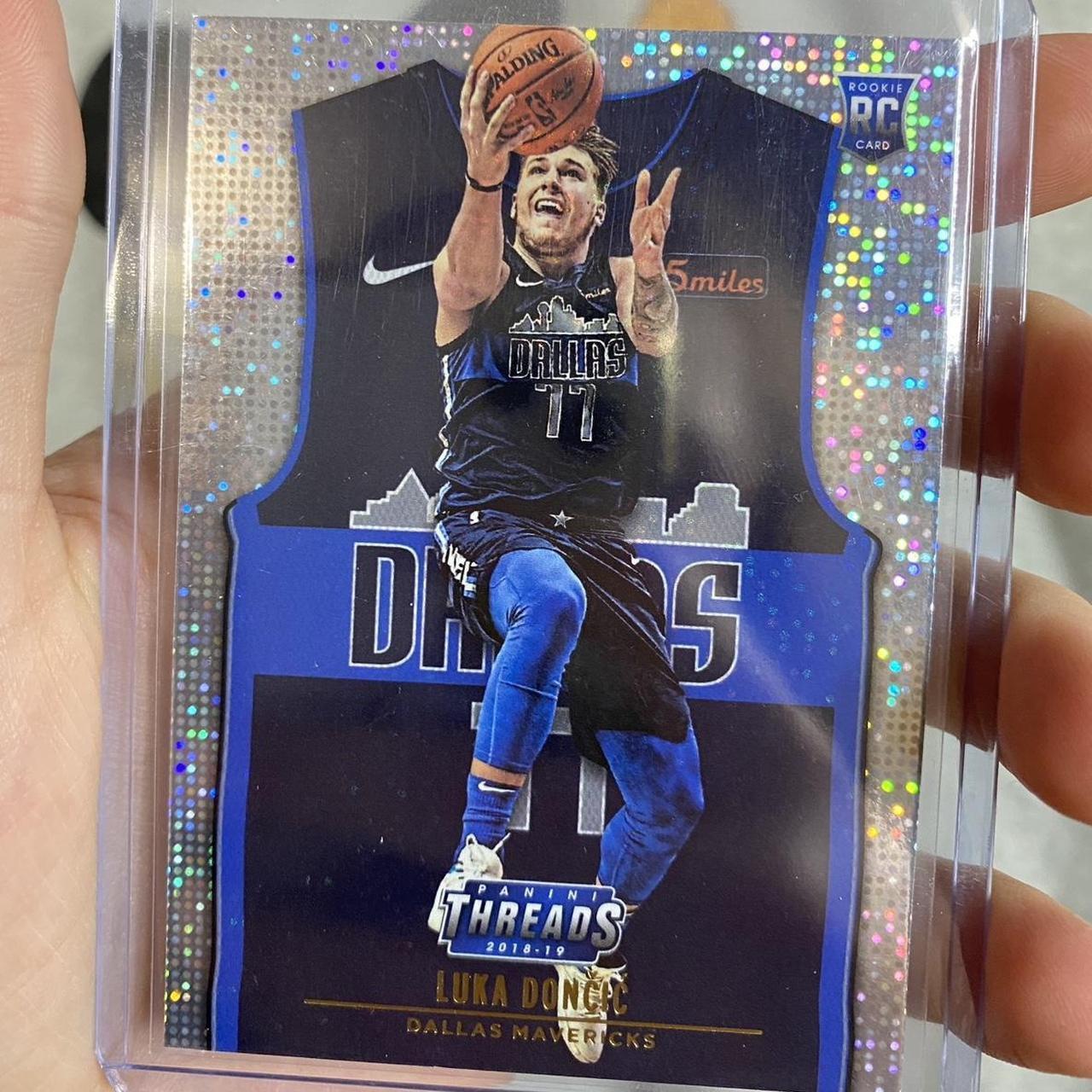 2018-2019 Panini Threads Luka Dončić Rookie Card... - Depop